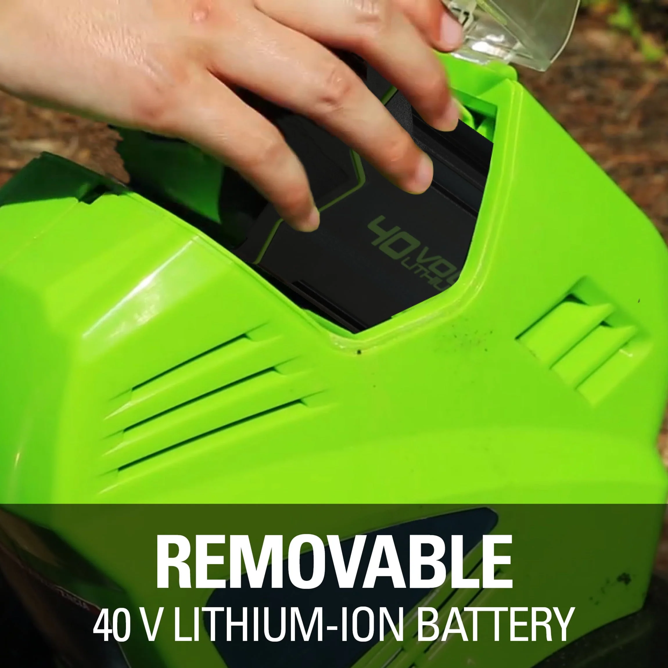 10" 40 Volt Front-Tine Standard Rotating Battery Powered Walk Behind Garden Cultivator - Image 9