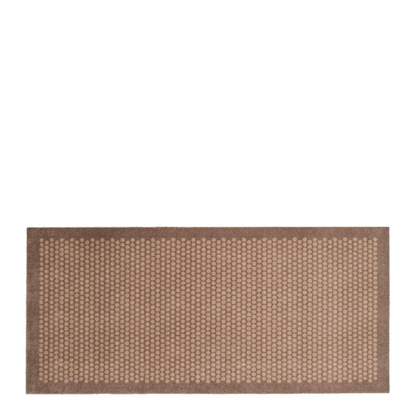 Dot gulvmatte 200x90 cm beige