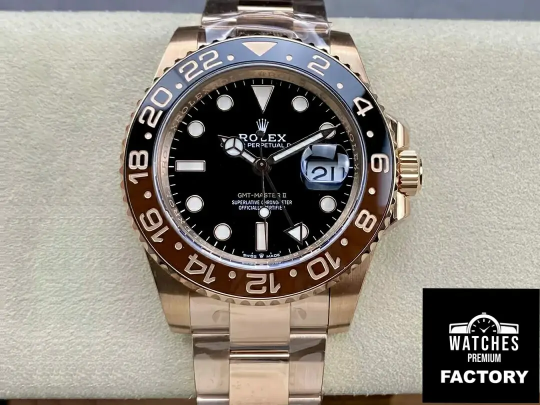 Rolex GMT Master II M126715CHNR-0001 C+ Factory Stainless Steel