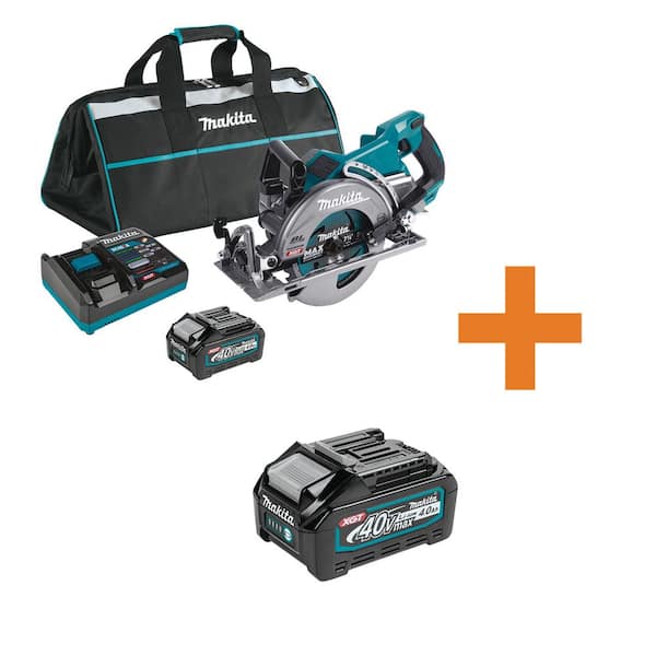 40V Max XGT Brushless Cordless Rear Handle 7-1/4 in. Circular Saw Kit (4.0 Ah) with bonus 40V Max XGT 4.0Ah Battery