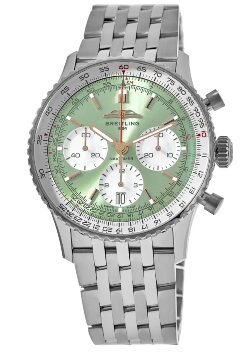 [Super Clone]Breitling AB0139211L1A1 Navitimer B01 Blue Dial - Νew