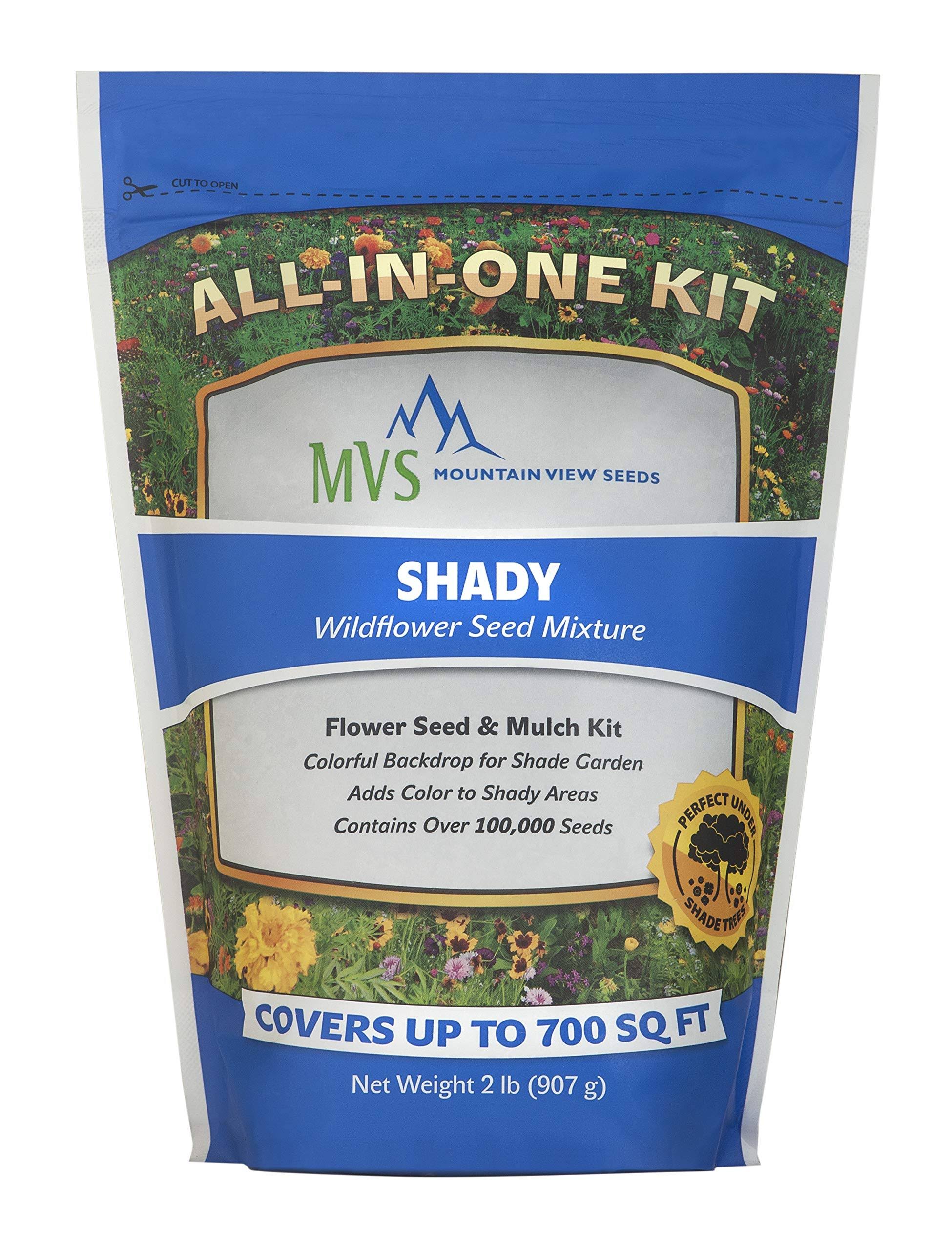 Mountain View Seeds Shady Wildflower Seed Mix