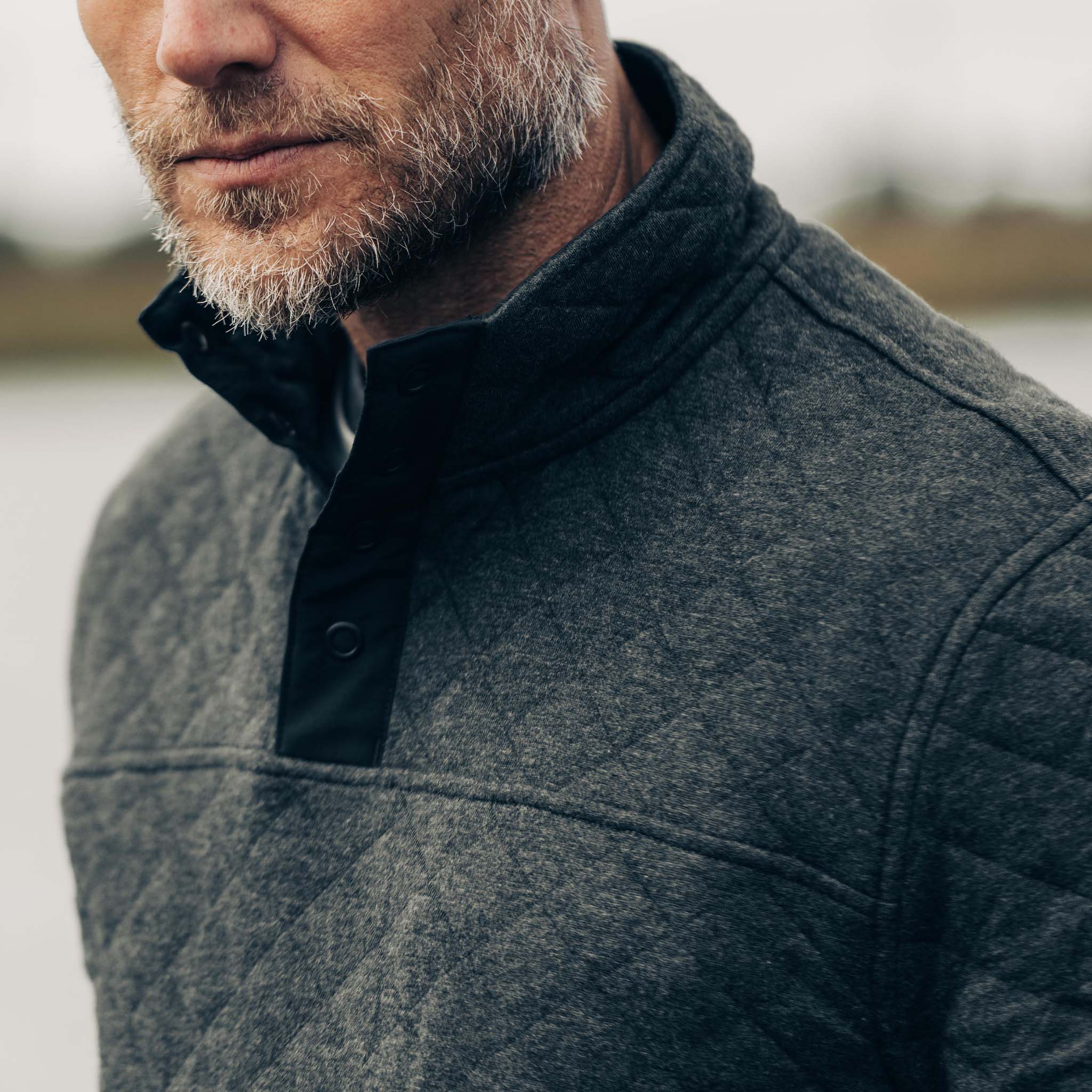 Pull The Fall Line couleur gris anthracite