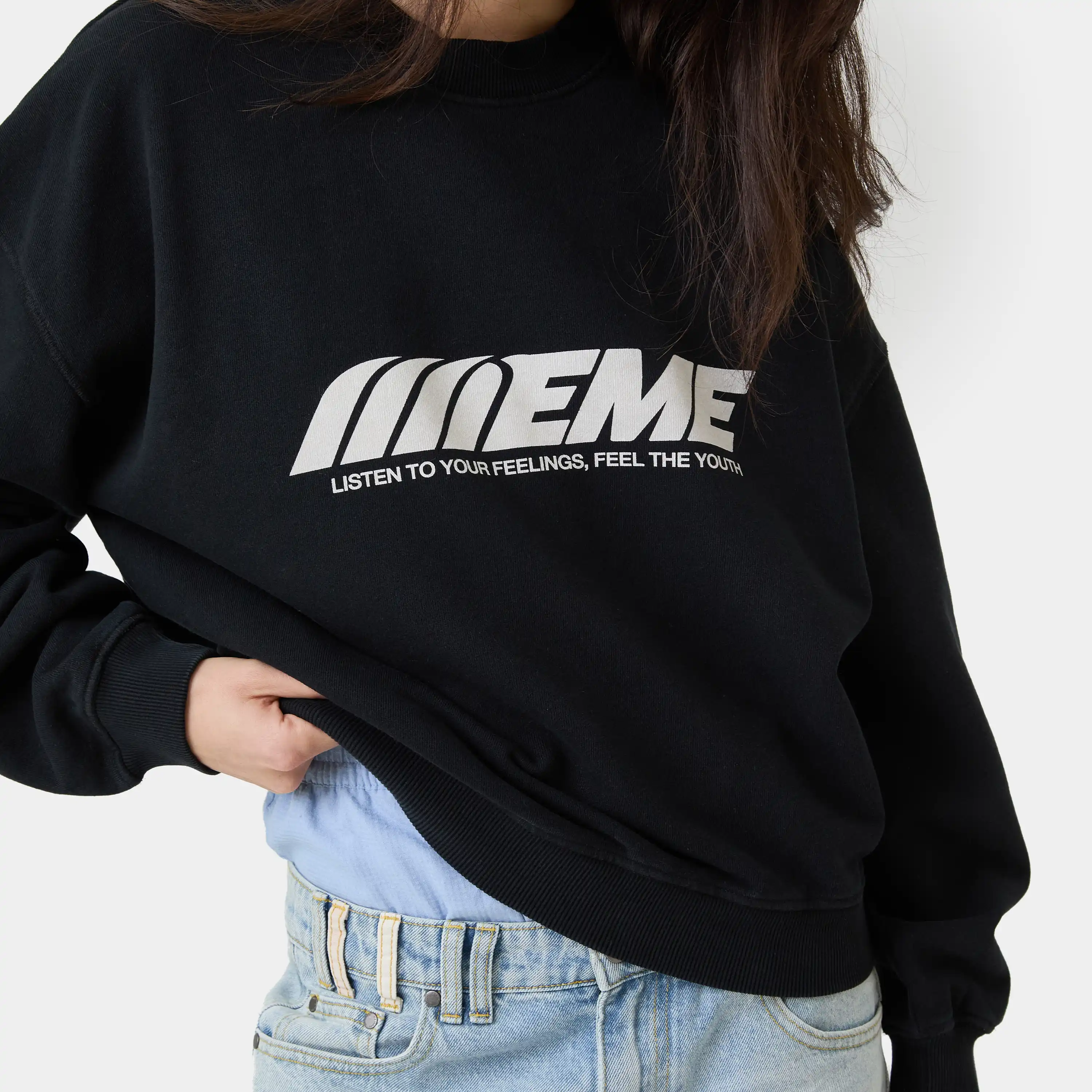 Staple Shadow Oversized Crewneck