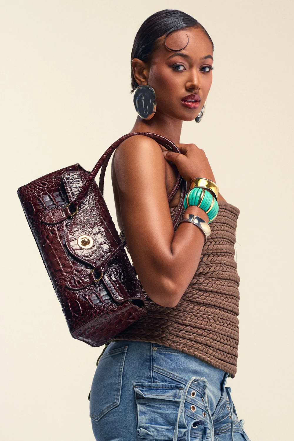CROCODILE TEARS PURSE - Akira Store