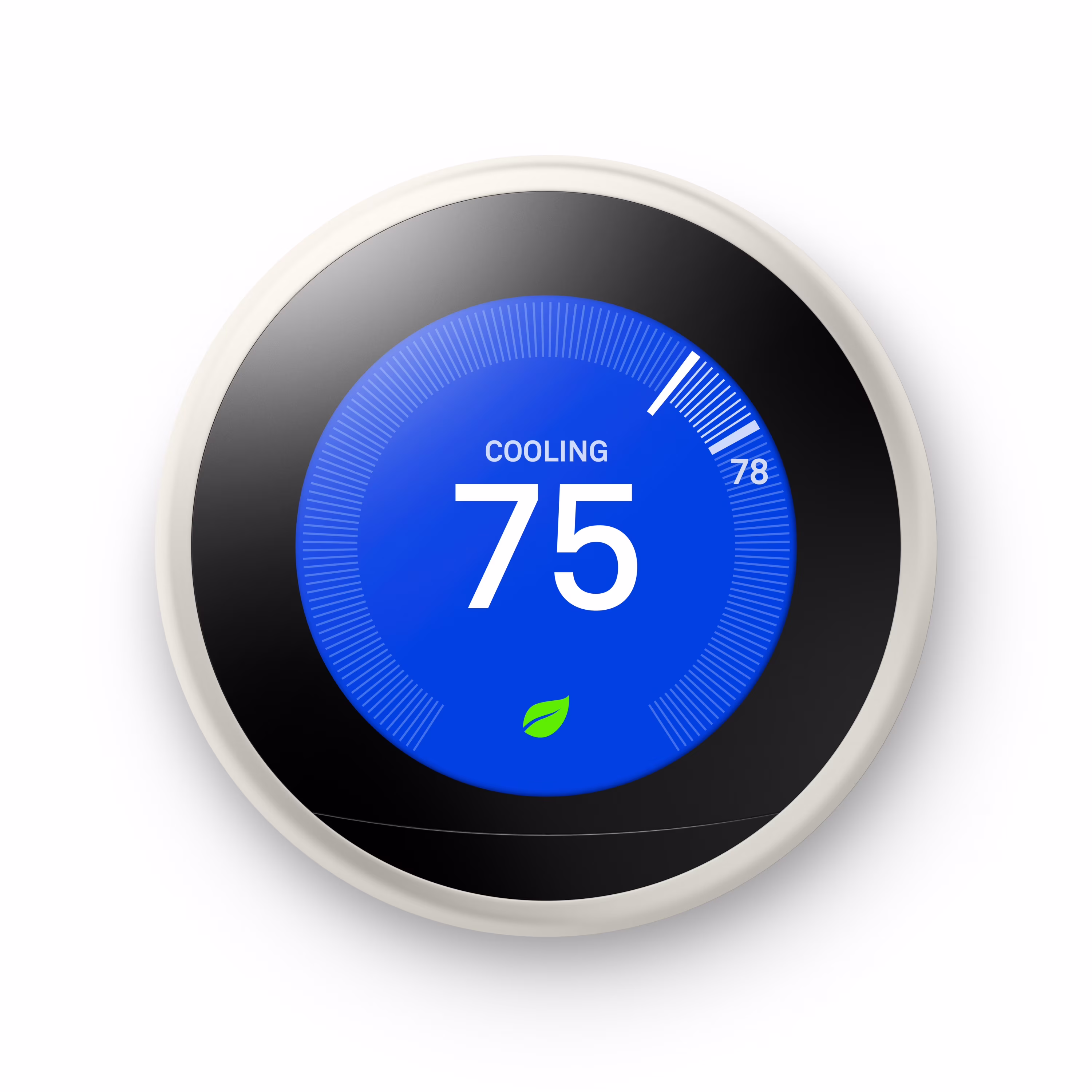 Nest Smart Learning Thermostat - 3rd Generation - Stainless Steel(Stainless Steel)