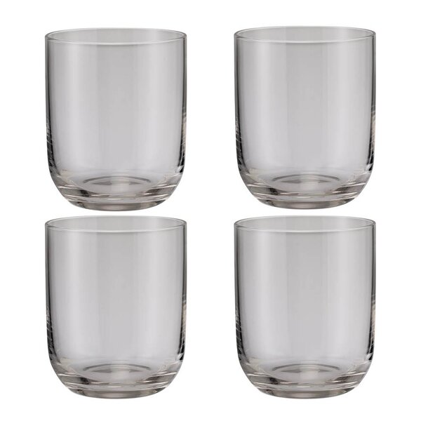 Fuumi vannglass 34 cl 4 stk smoke