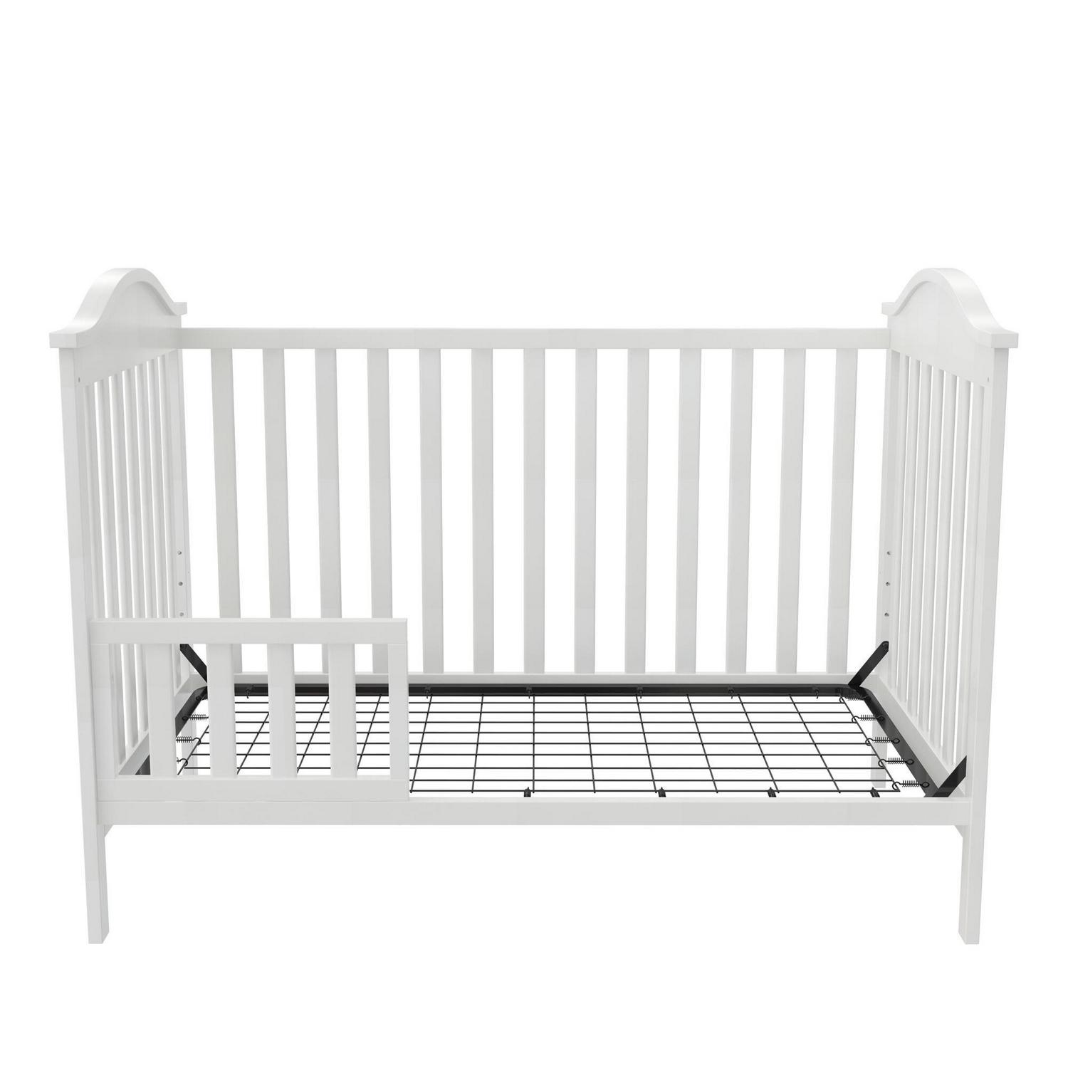 Adele 3-in-1 Convertible Crib. White - Image 9
