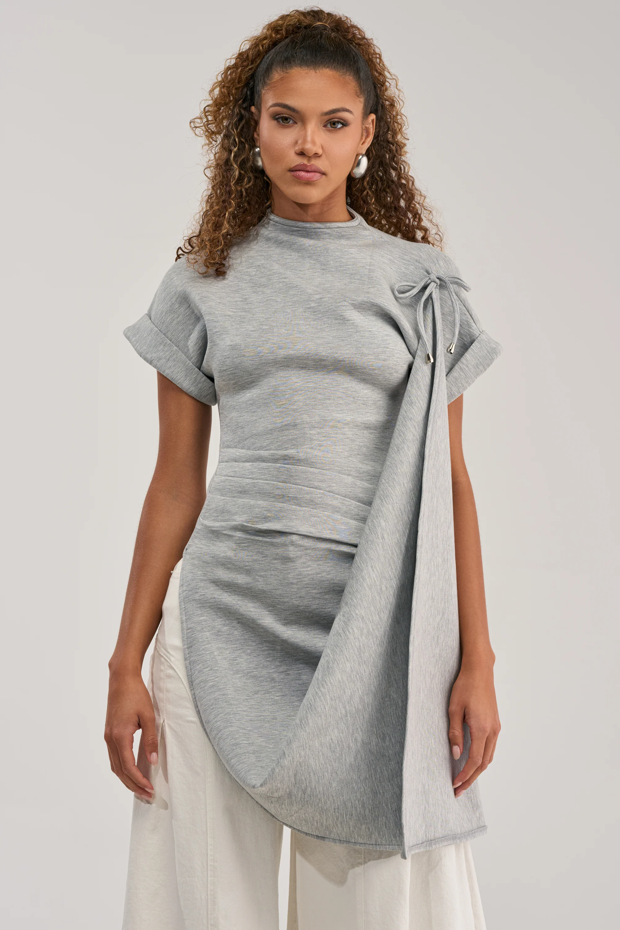REAL ONES KNOW SCUBA DRAPED TOP - Akira Store