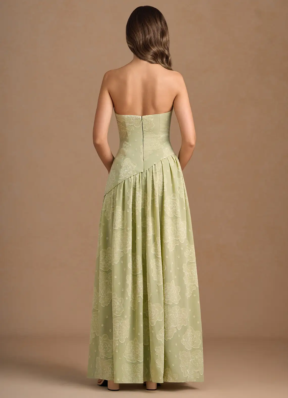Marcella Celadon Maxi Dress