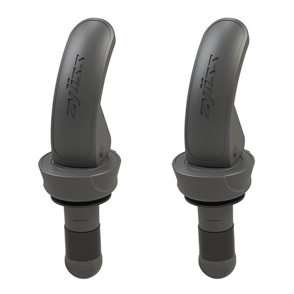 Flaskestopper 10,6 cm 2 stk grå
