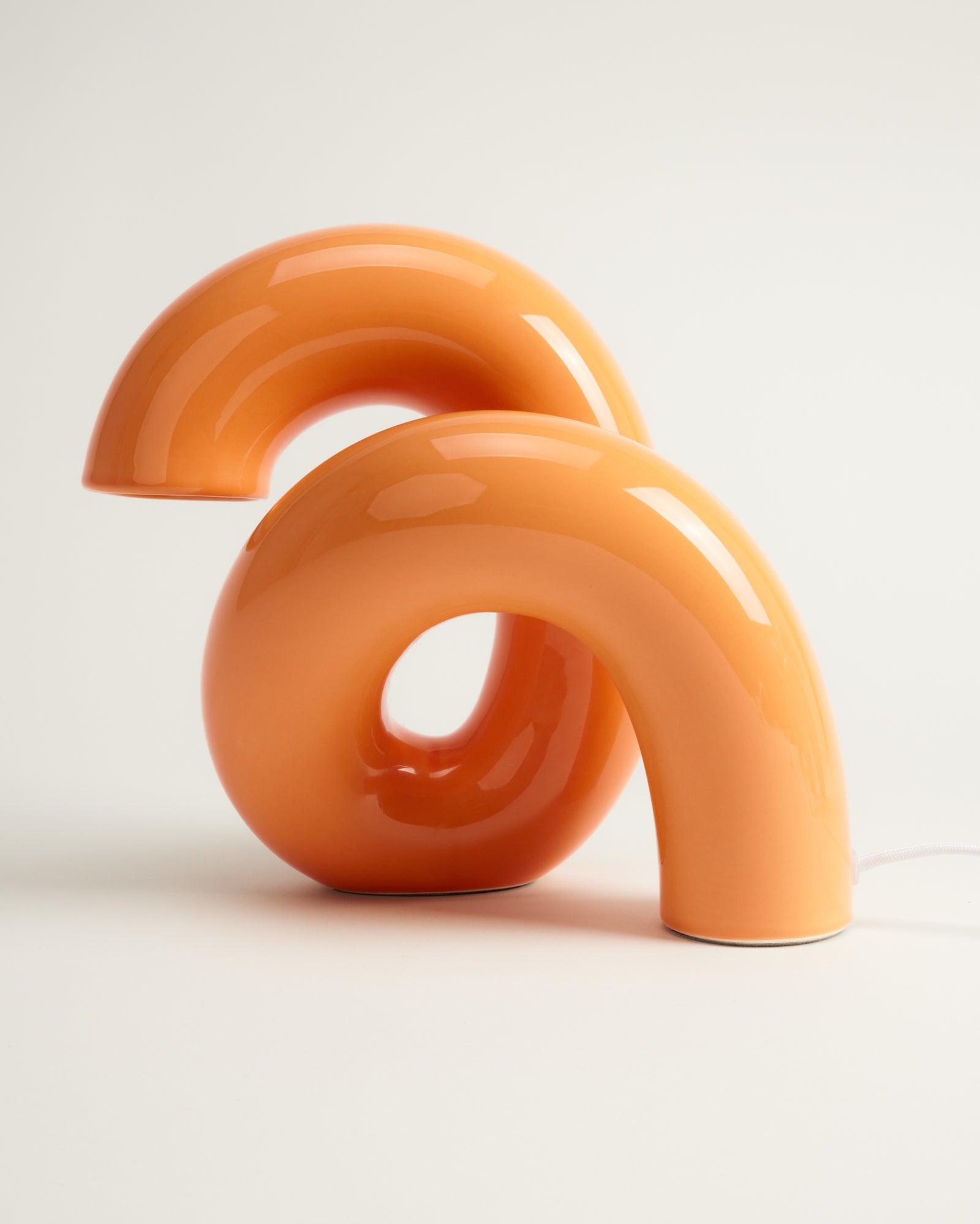 MAM X JU SCHNEE - CERAMIC LAMP ORANGE