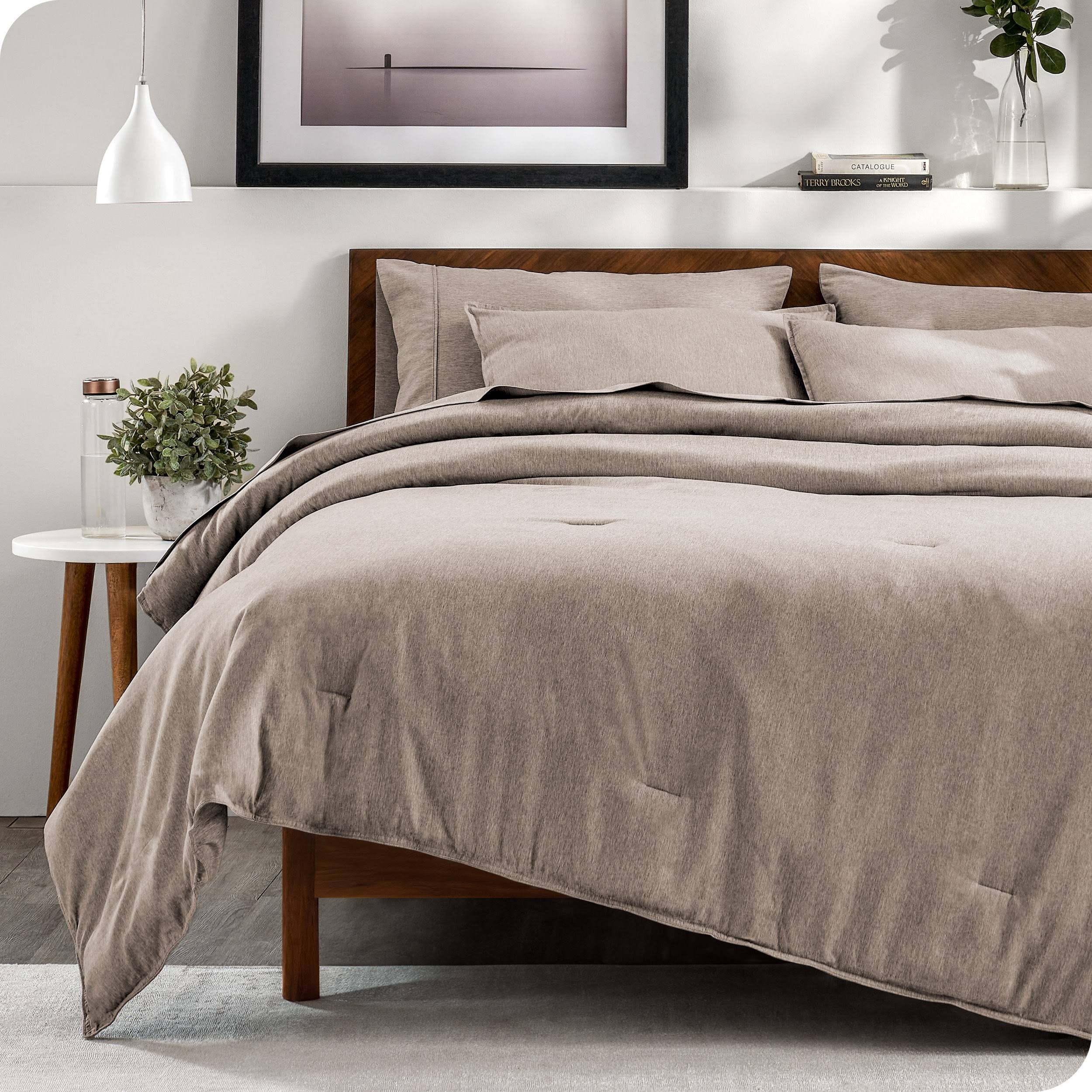 Bare Home | Complete Bedding Set California King / Heather Taupe