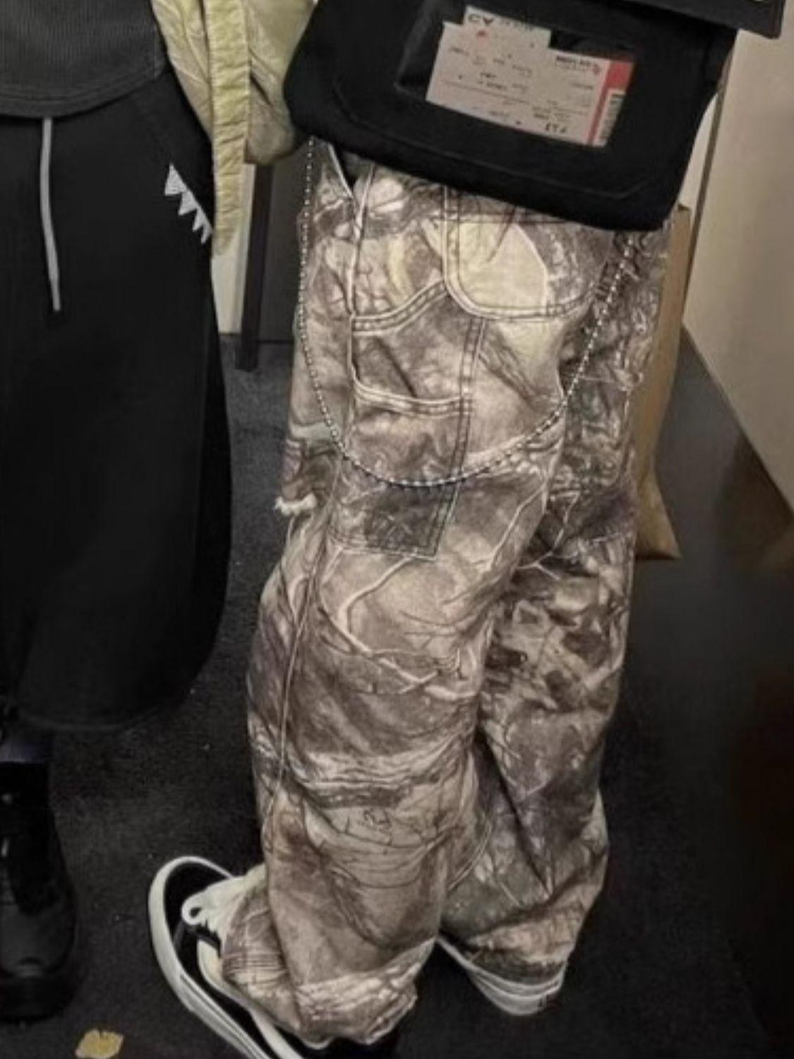 Men’s Twig Camouflage Distressed Jeans