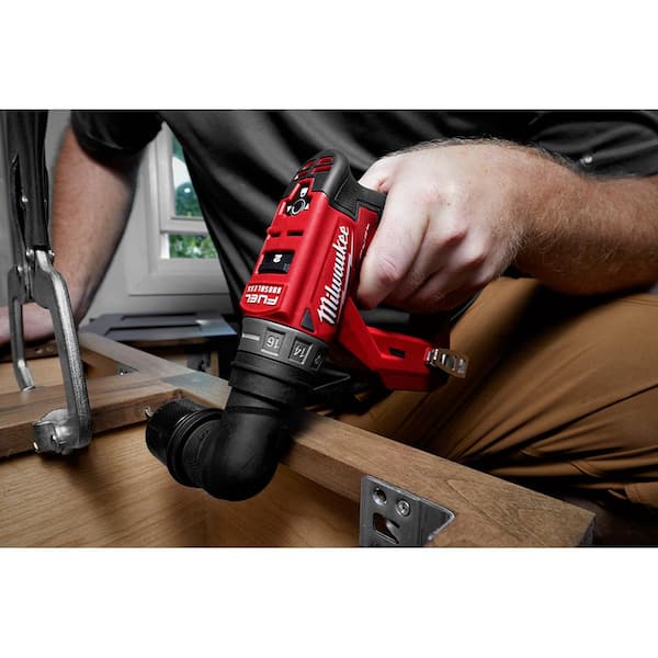 M12 FUEL 12V Lithium-Ion Brushless Cordless 4-in-1 Installation 3/8 in. Drill Driver Kit with 4-Tool Heads - Image 8