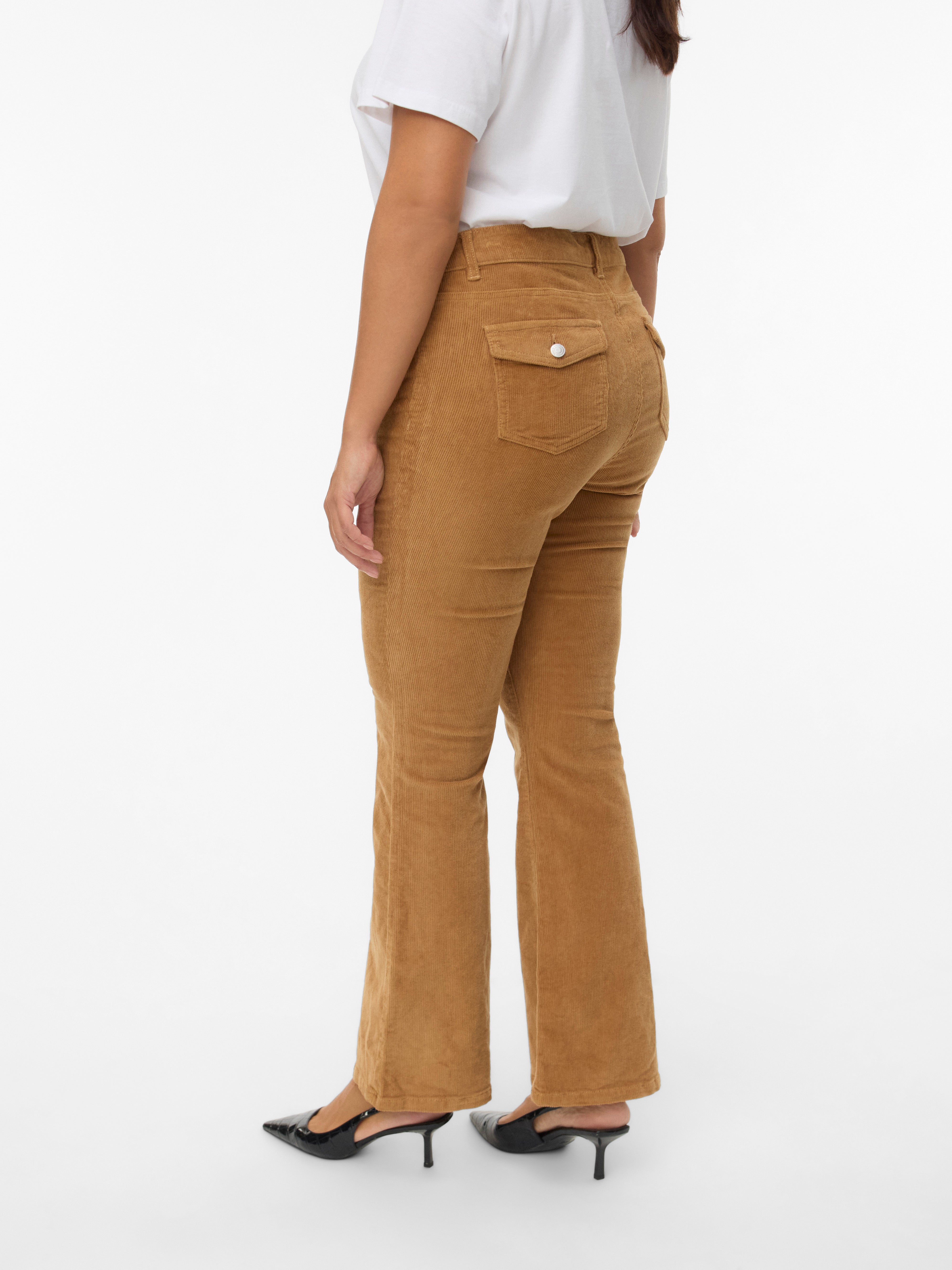 VERO MODA® VMCSIRI Mid rise Corduroy Trousers