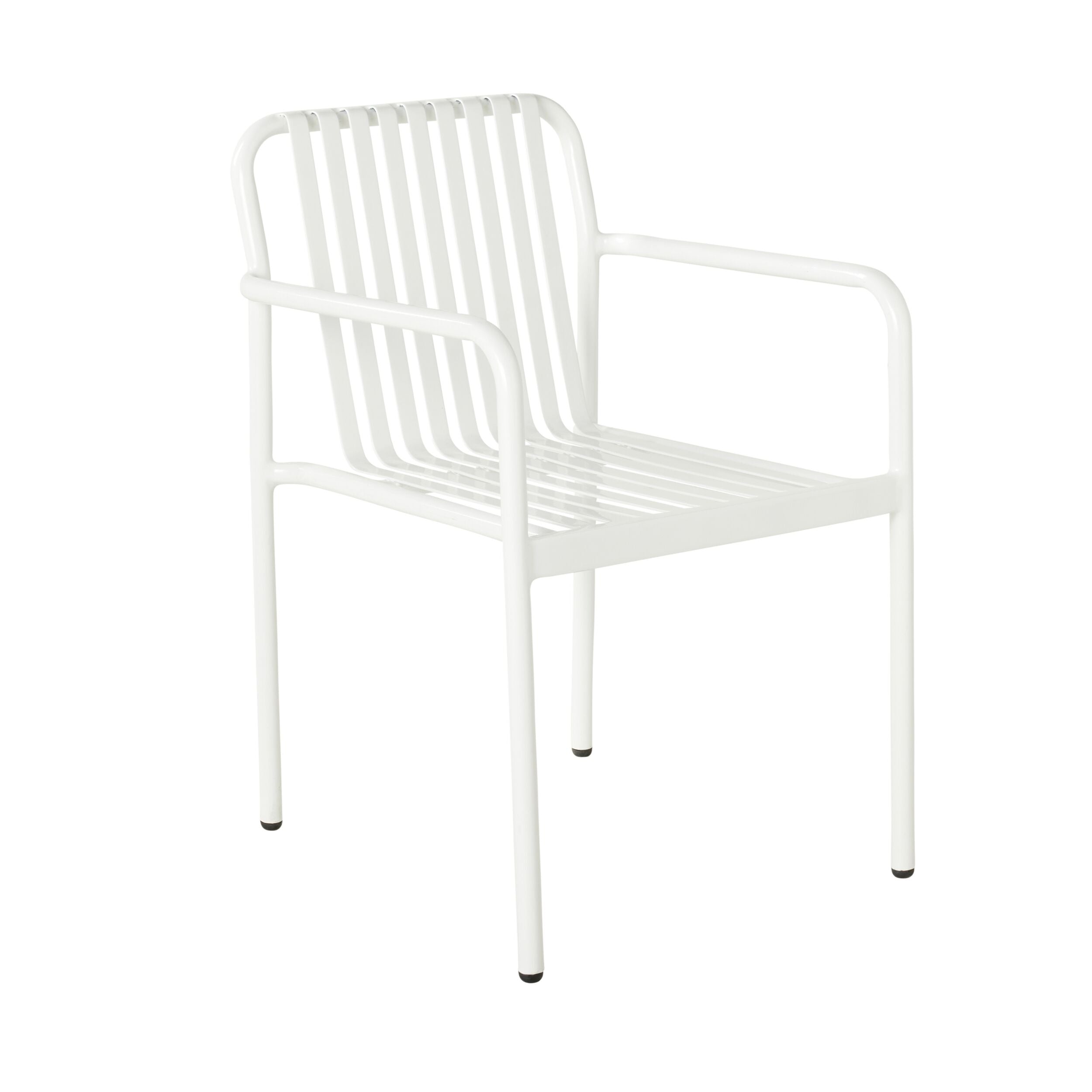 Kasper Aluminium Dining Chair White