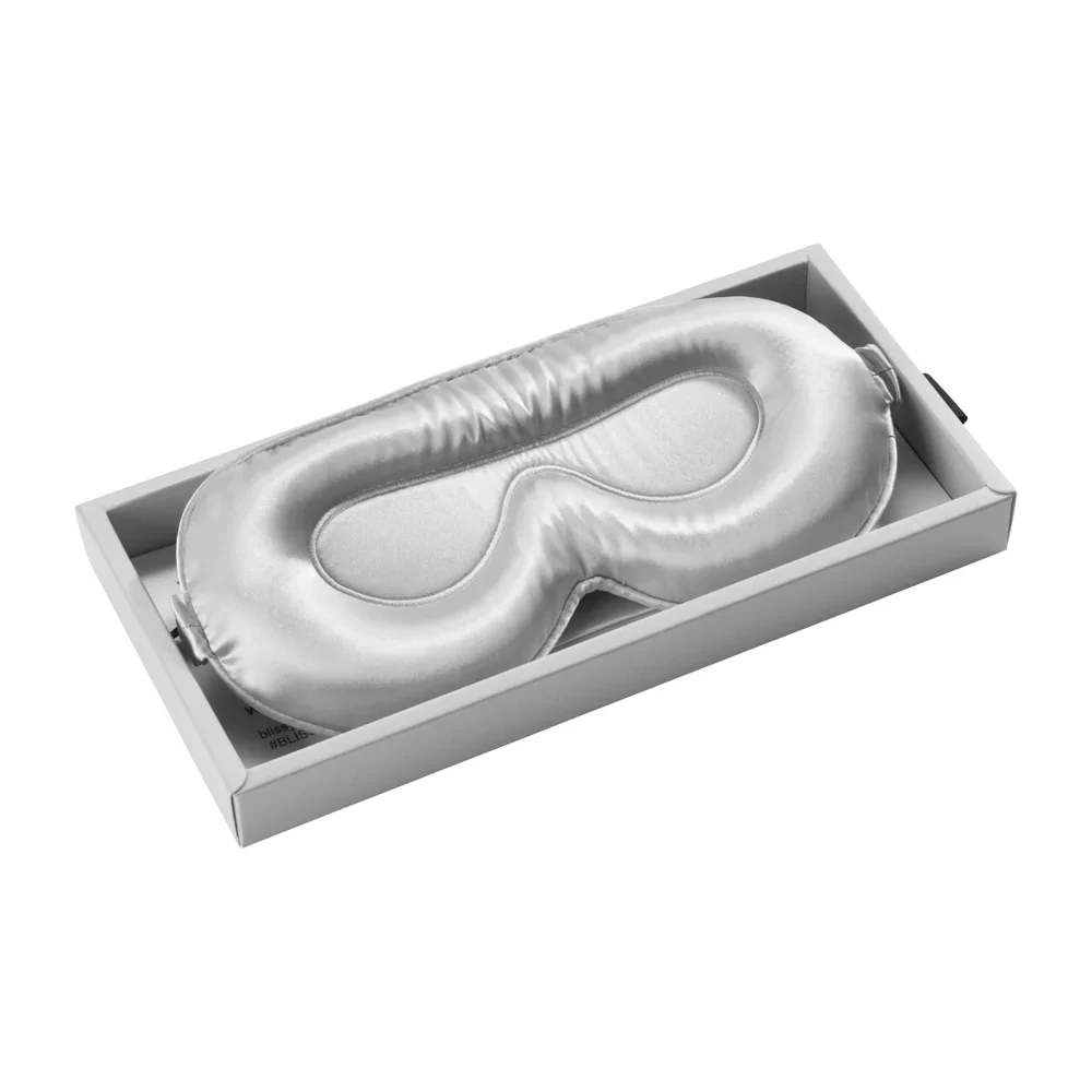 Sleep Mask - Silver - Profile