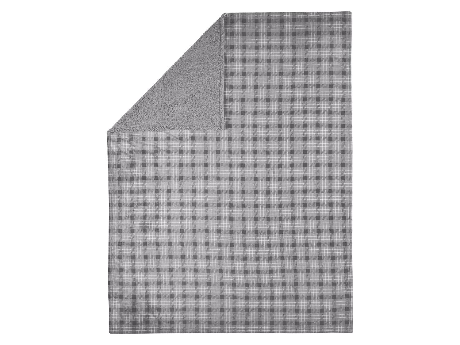LIVARNO Plaid en microfibre