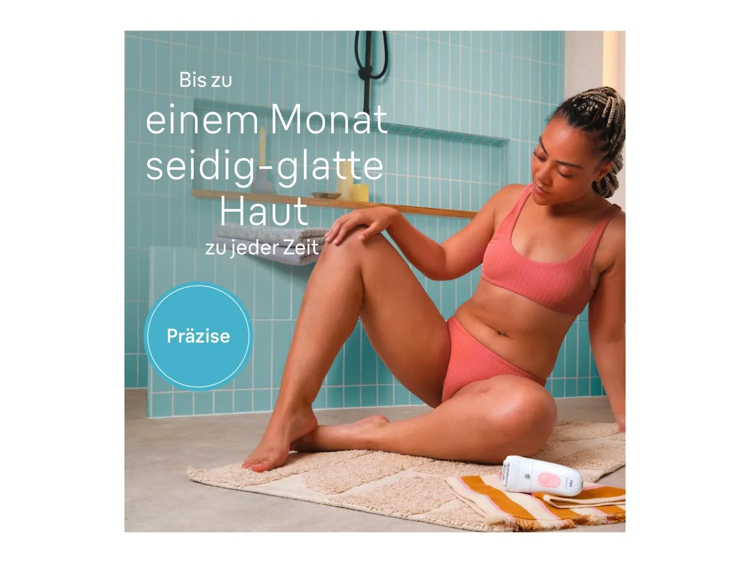 BRAUN pilateur lectrique Silk-pil 5-030