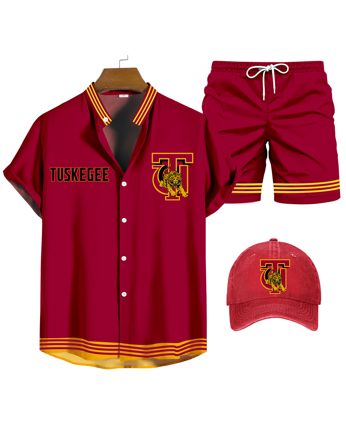 Ensemble trois pièces chemise Université de Tuskegee 073