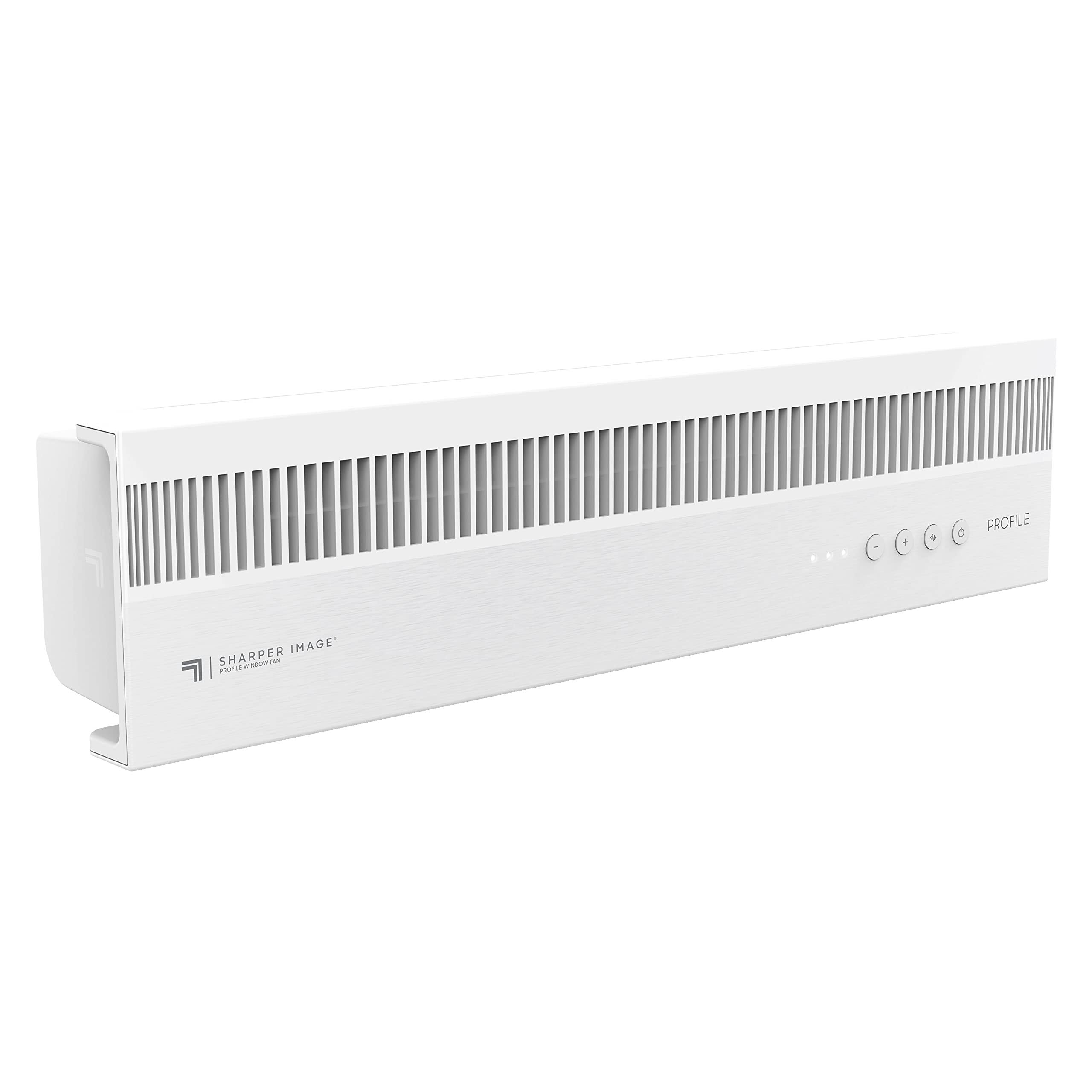 Sharper Image Profile Window Fan - White