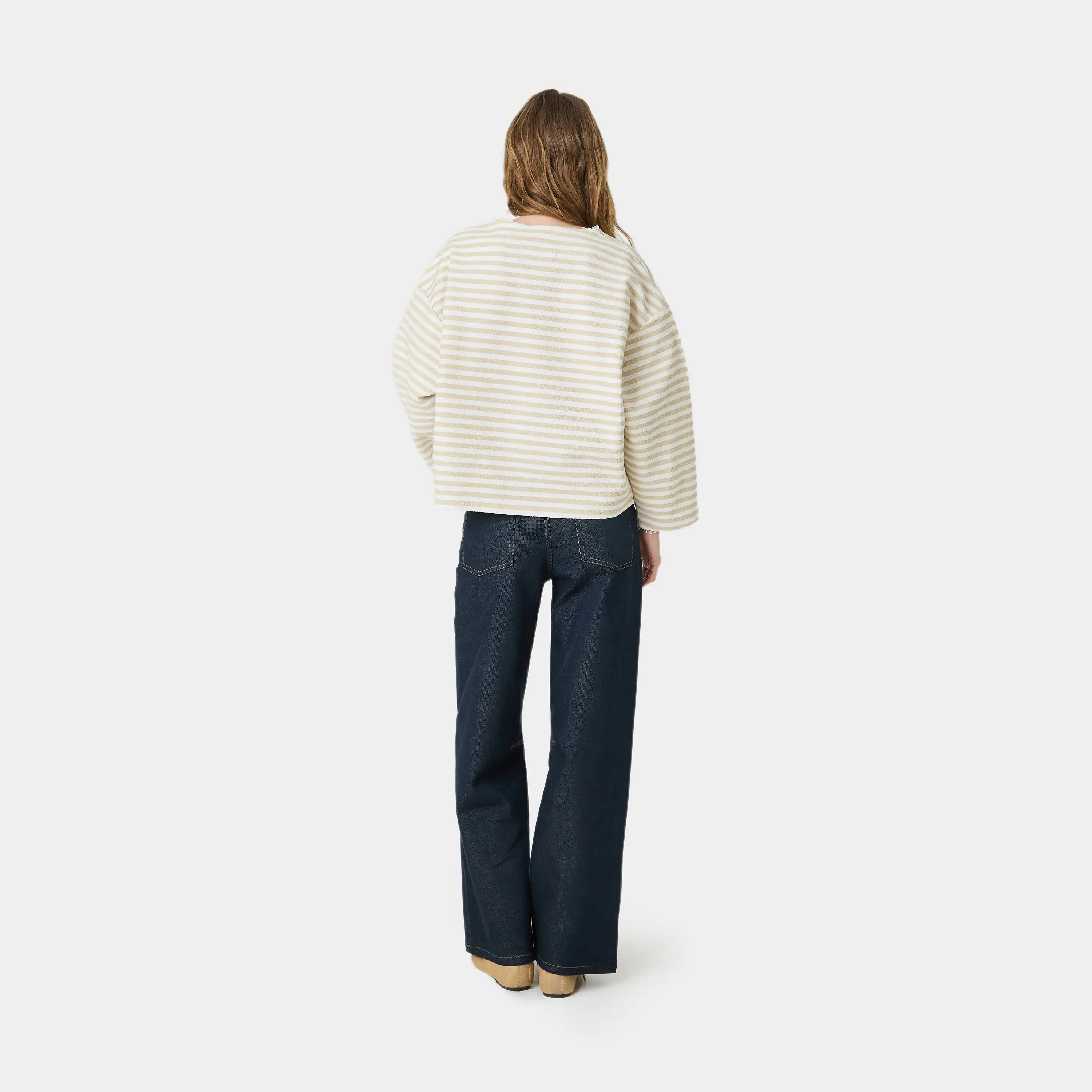 Sade Off Sand Reverse Crewneck