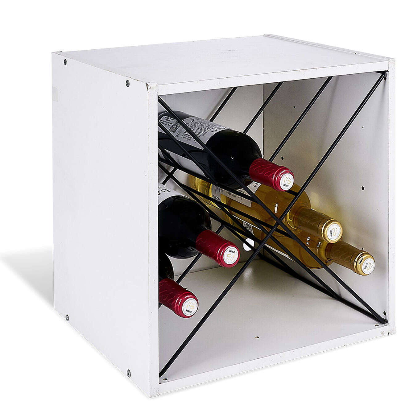 Croisillon Box Cube métal noir