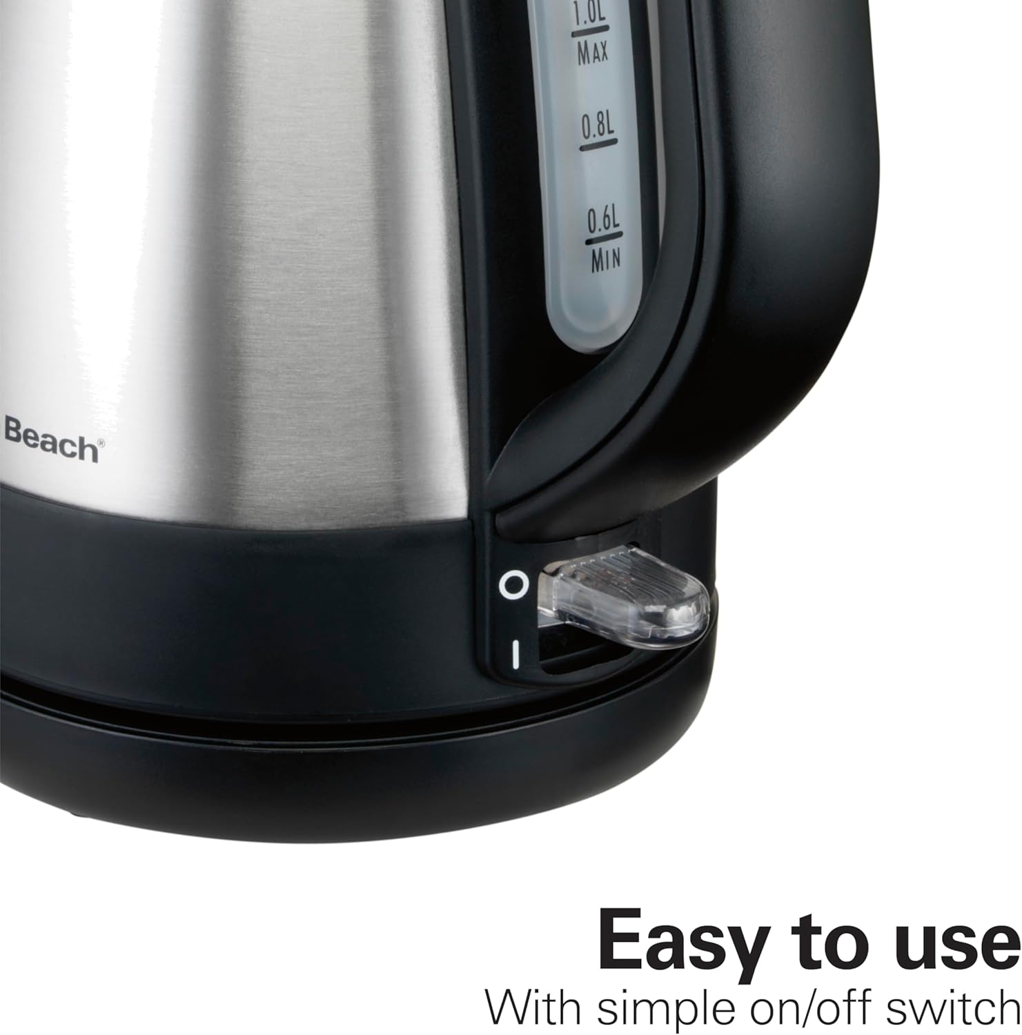 Hamilton Beach 1 Liter Electric Tea Kettle, Water Boiler & Heater