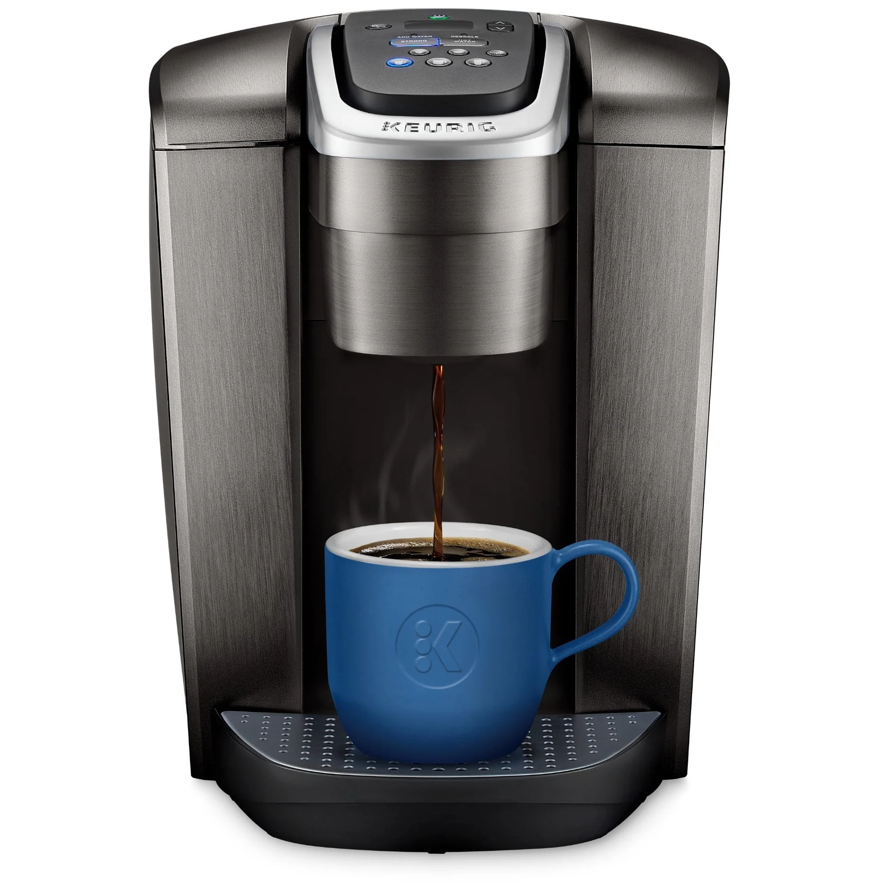 Keurig K - Elite Single - Serve K - Cup Pod Coffee Maker, Brushed Slate