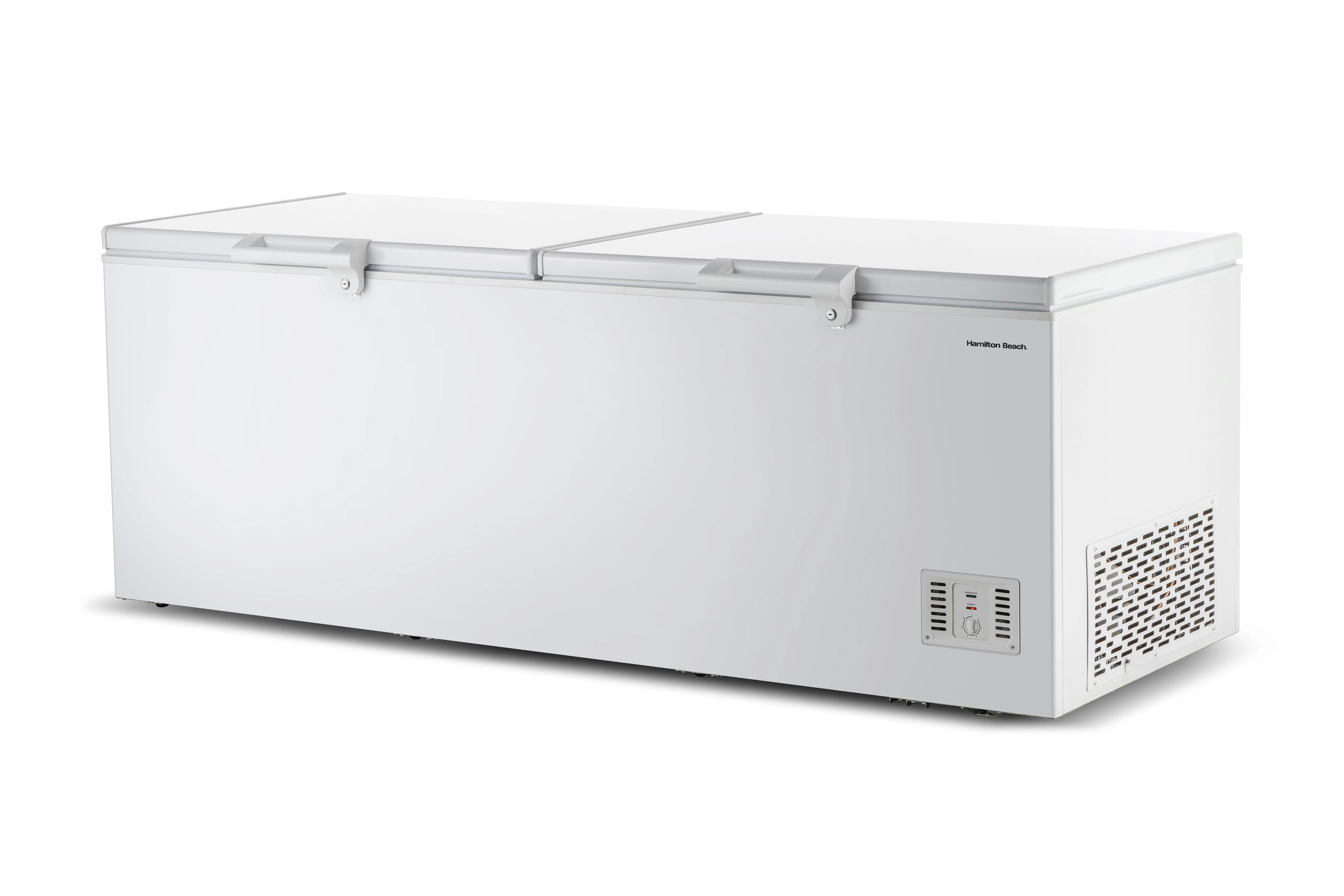 35.0 Cu. Ft. Chest Freezer, Two Door, White - Image 2