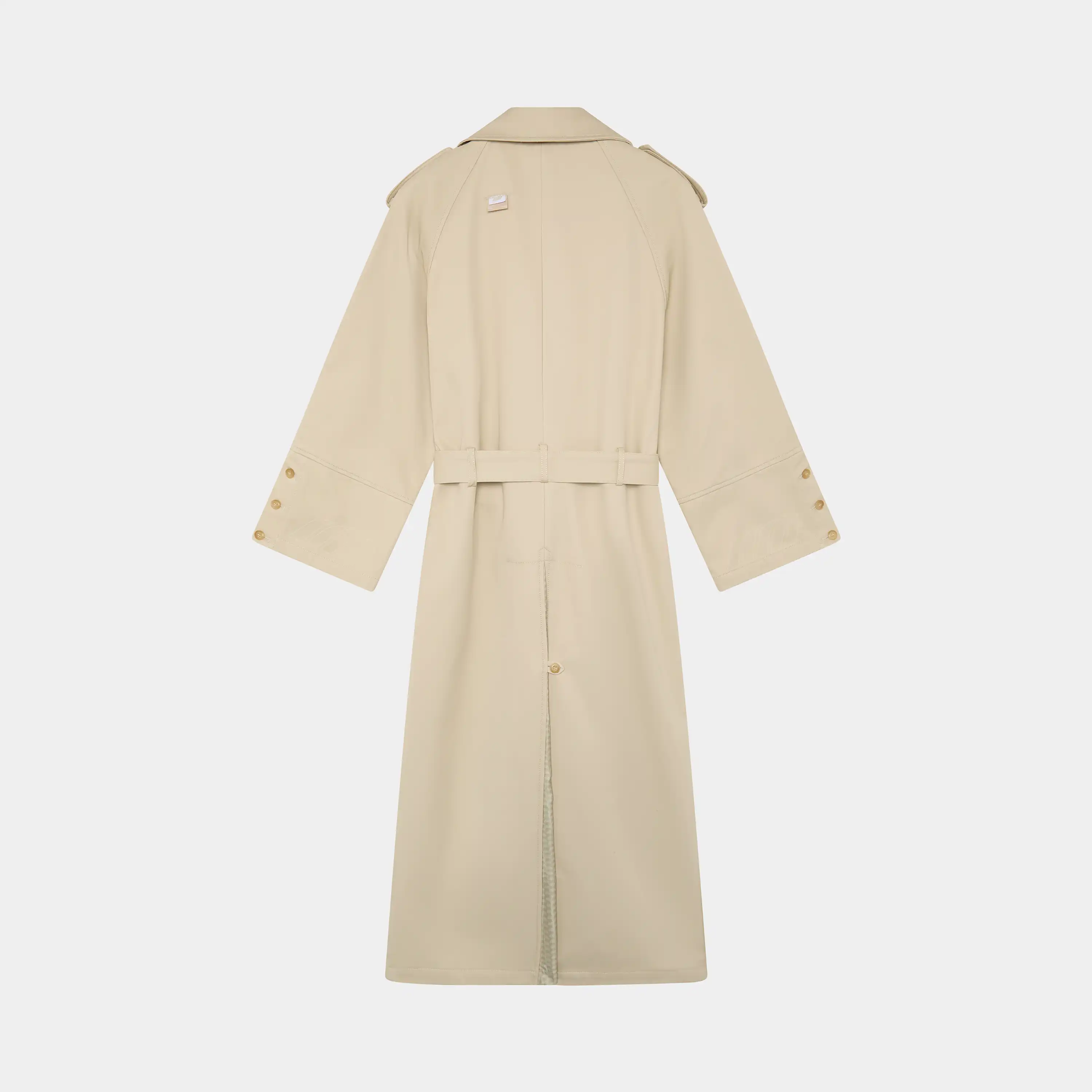 Gadget Light Camel Trench Jacket