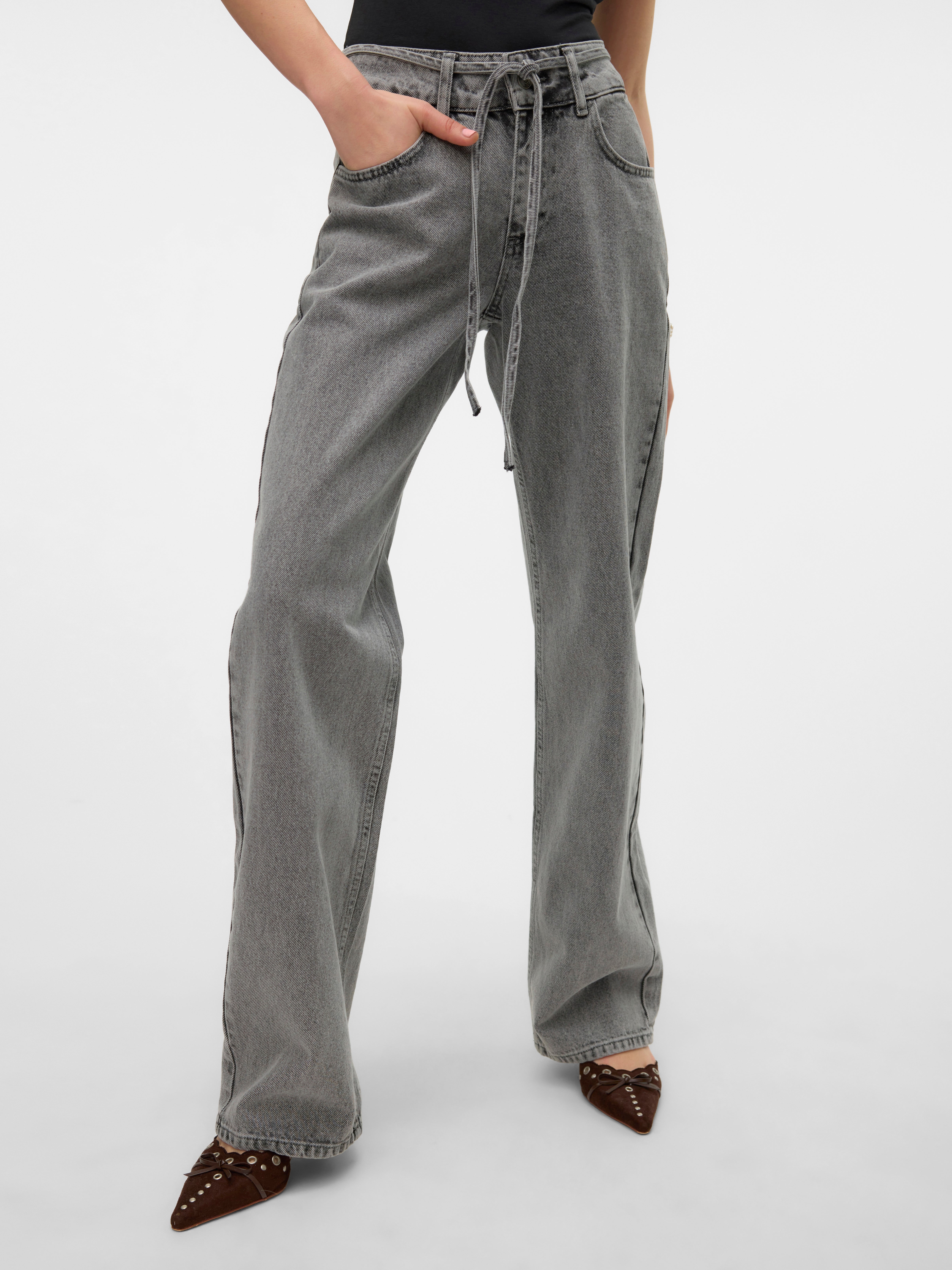 VERO MODA® SNRANCY Mid rise Loose Fit Jeans