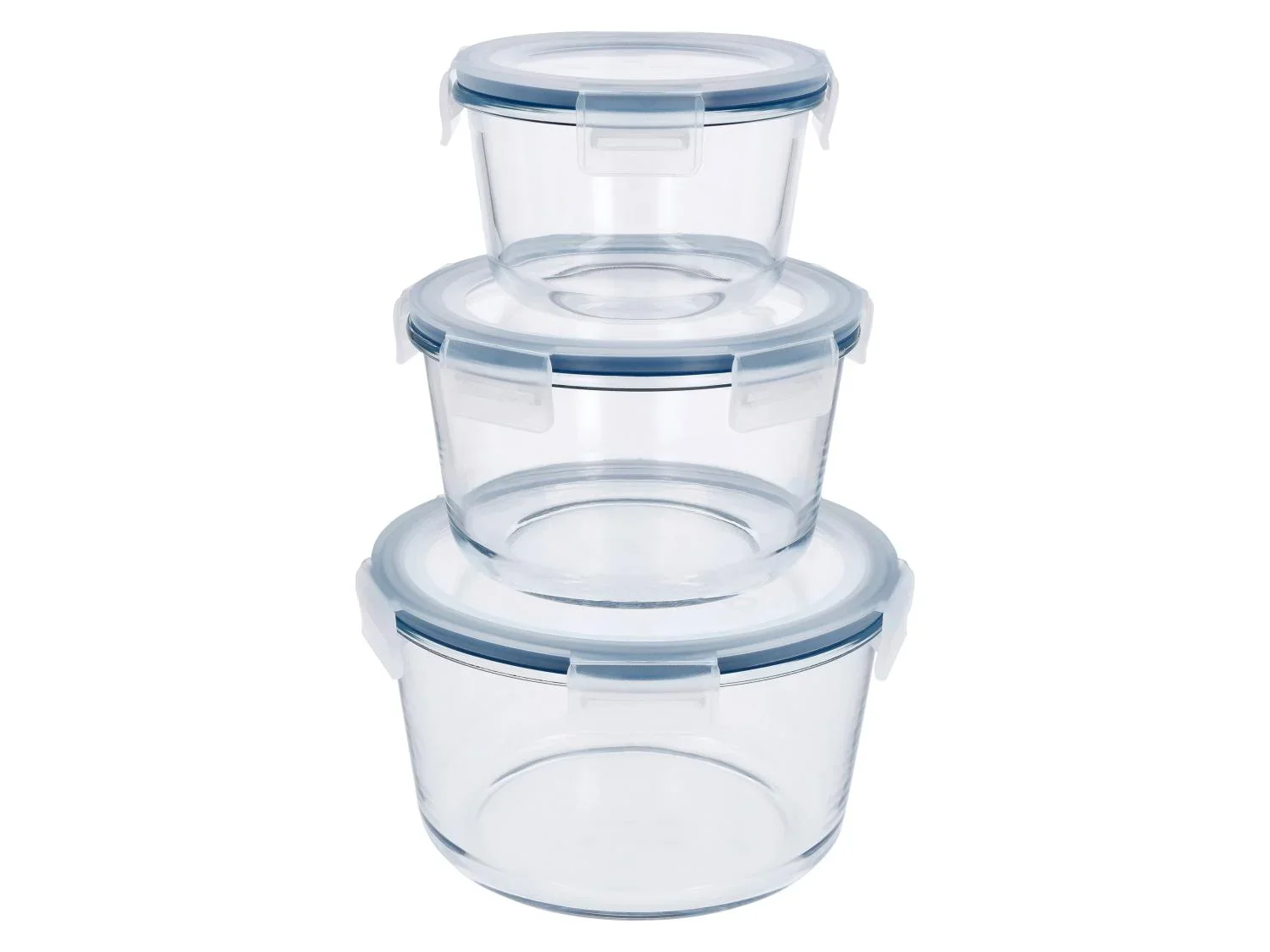 SILVERCREST Set de botes de conservation en verre