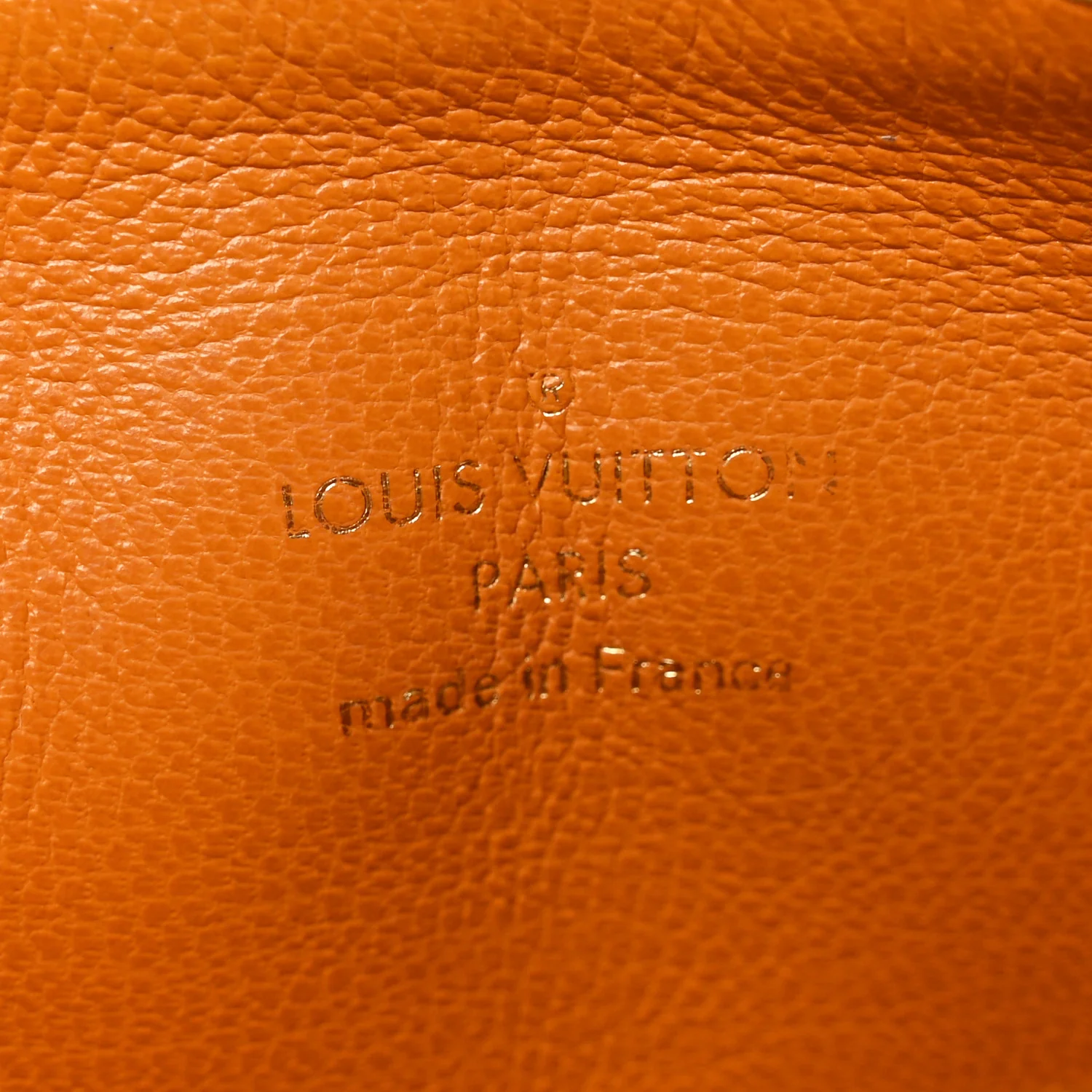 Lambskin Embossed Monogram Coussin MM Black