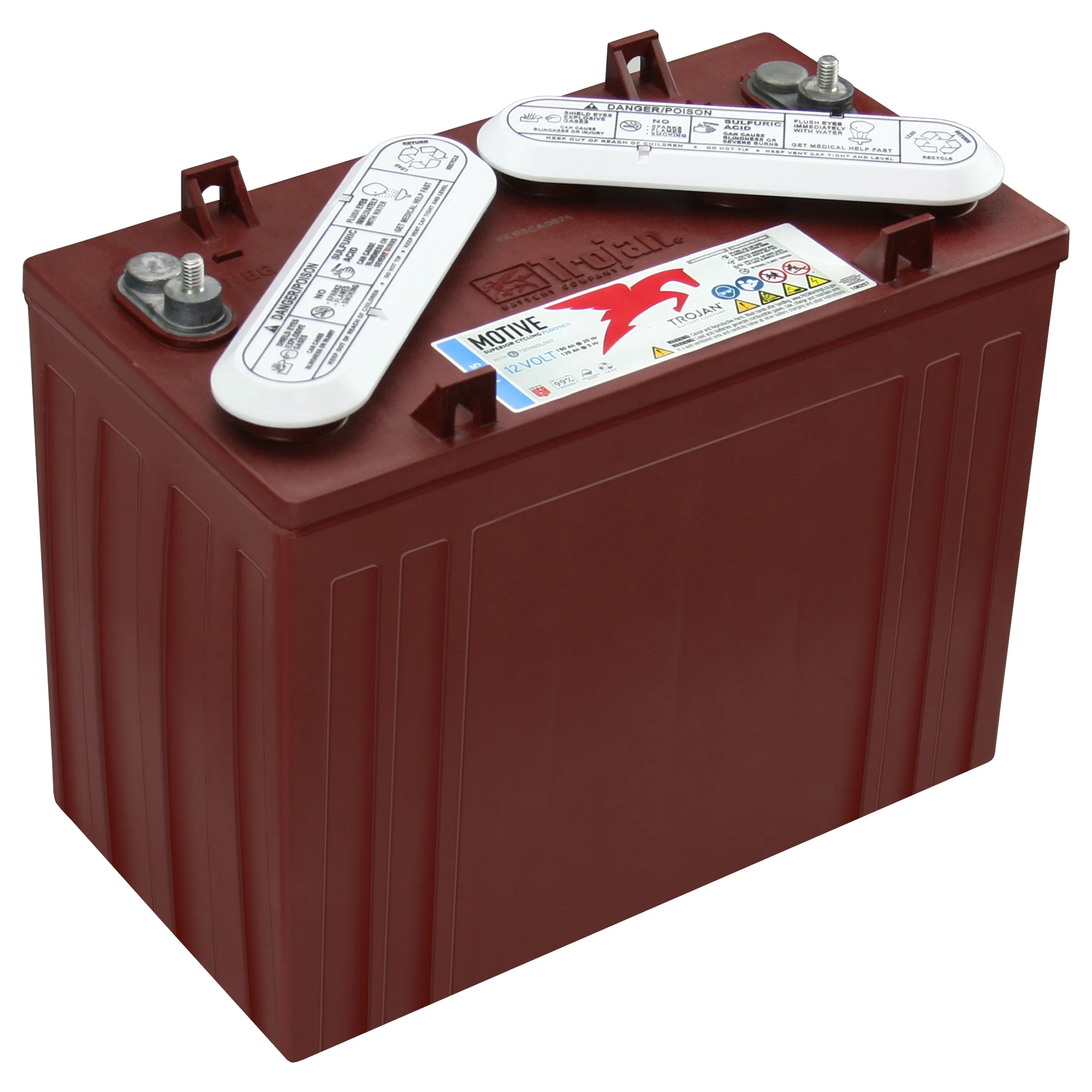 Trojan T - 1275 12V 150ah Flooded Lead Acid GC12 Deep Cycle Battery X6