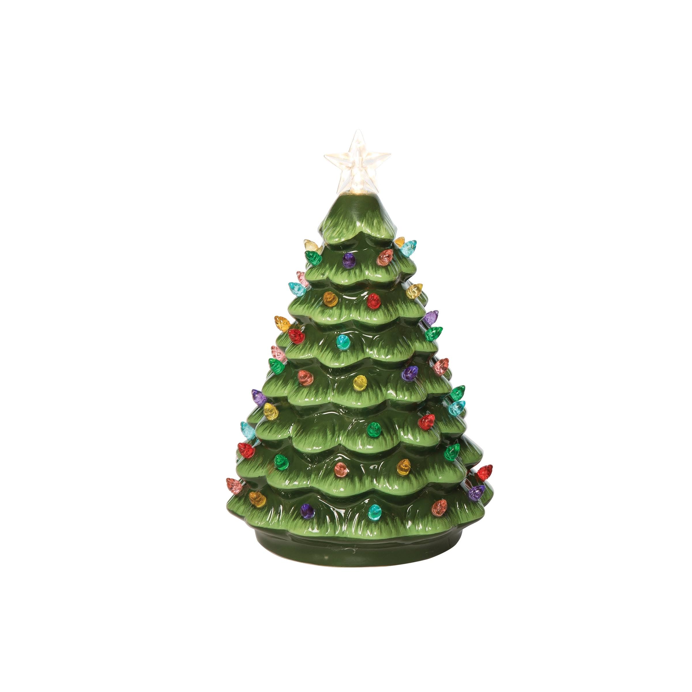 C&F Home Large Christmas Tree Nightlight - Green