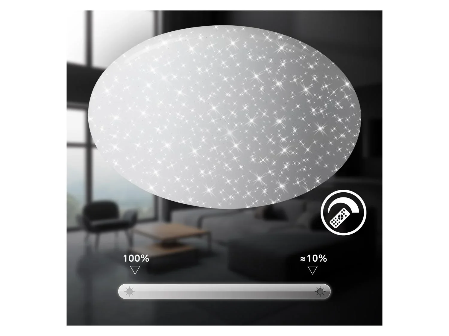 Briloner Plafonnier LED CTT