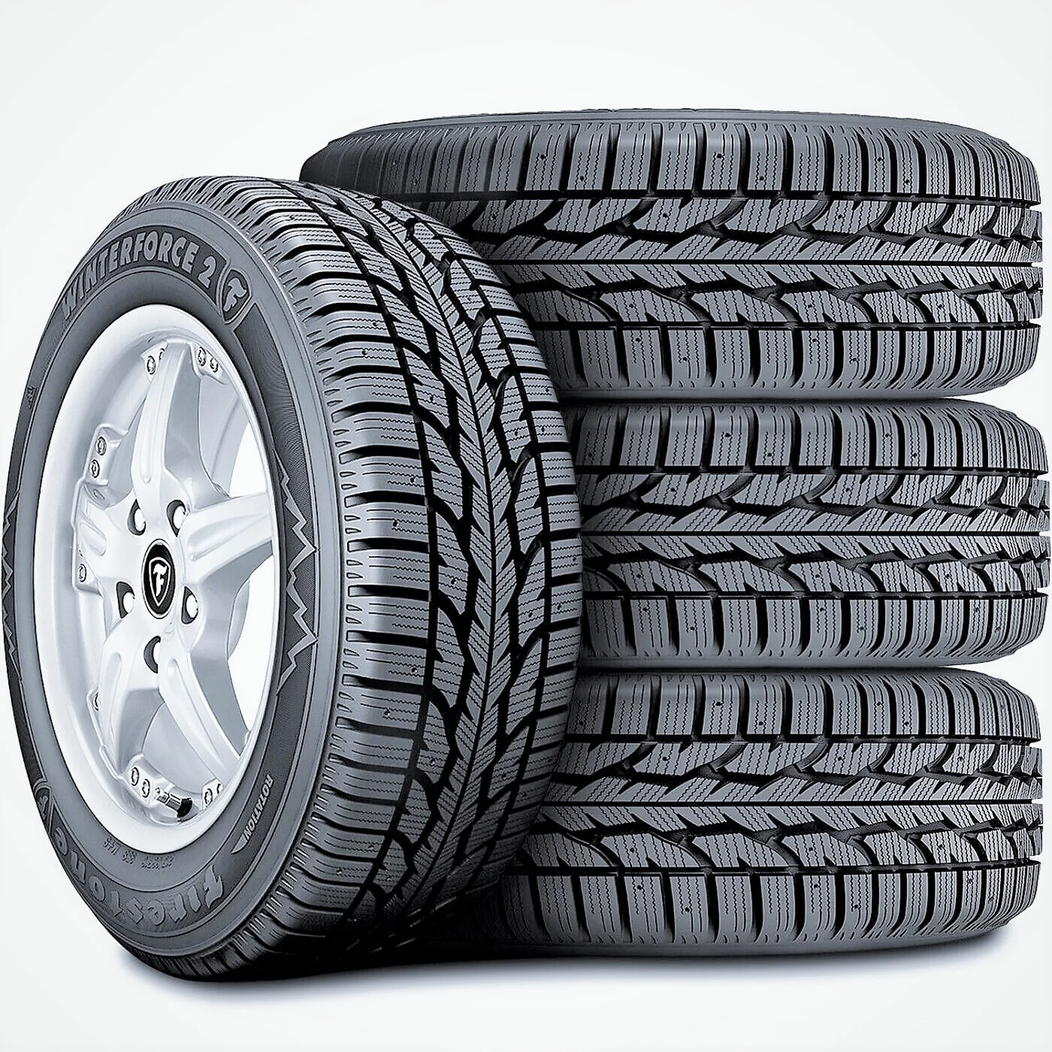 Winterforce 2 Winter 215/55R17 94S Passenger Tire Image 8