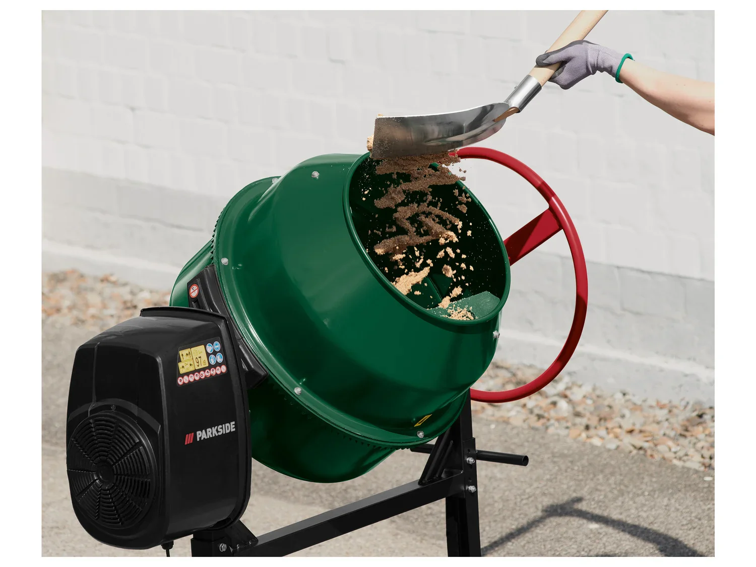 PARKSIDE Btonnire PCM 125 A1, 120 l, 550 W