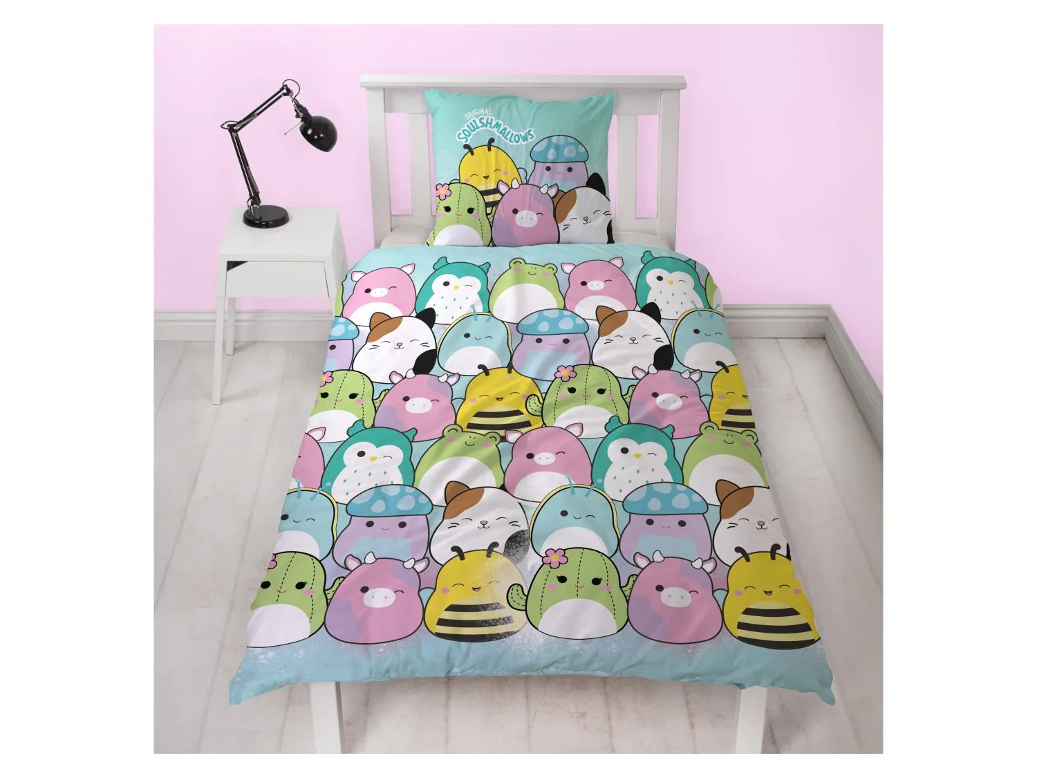 Parure de lit rversible pour enfant, 140 x 200 cm