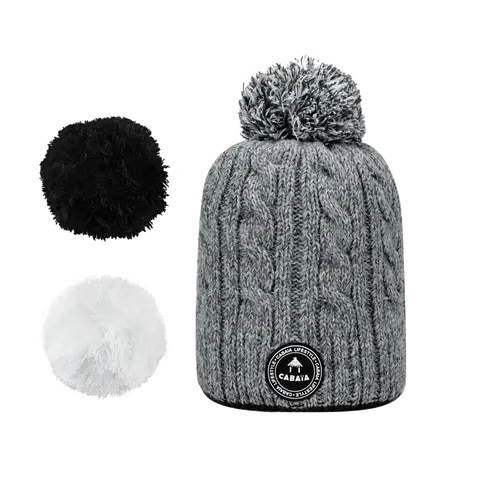 Bonnet Milky Gris mélangé