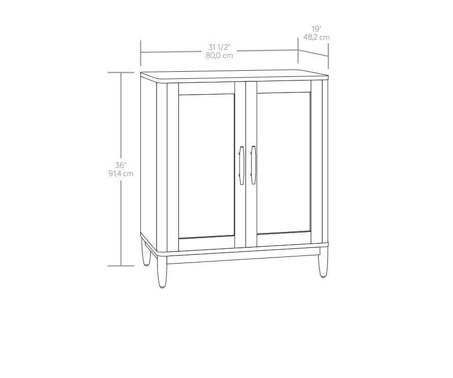 Better Homes & Gardens Springwood Caning Bar Cabinet, Light Honey Finish