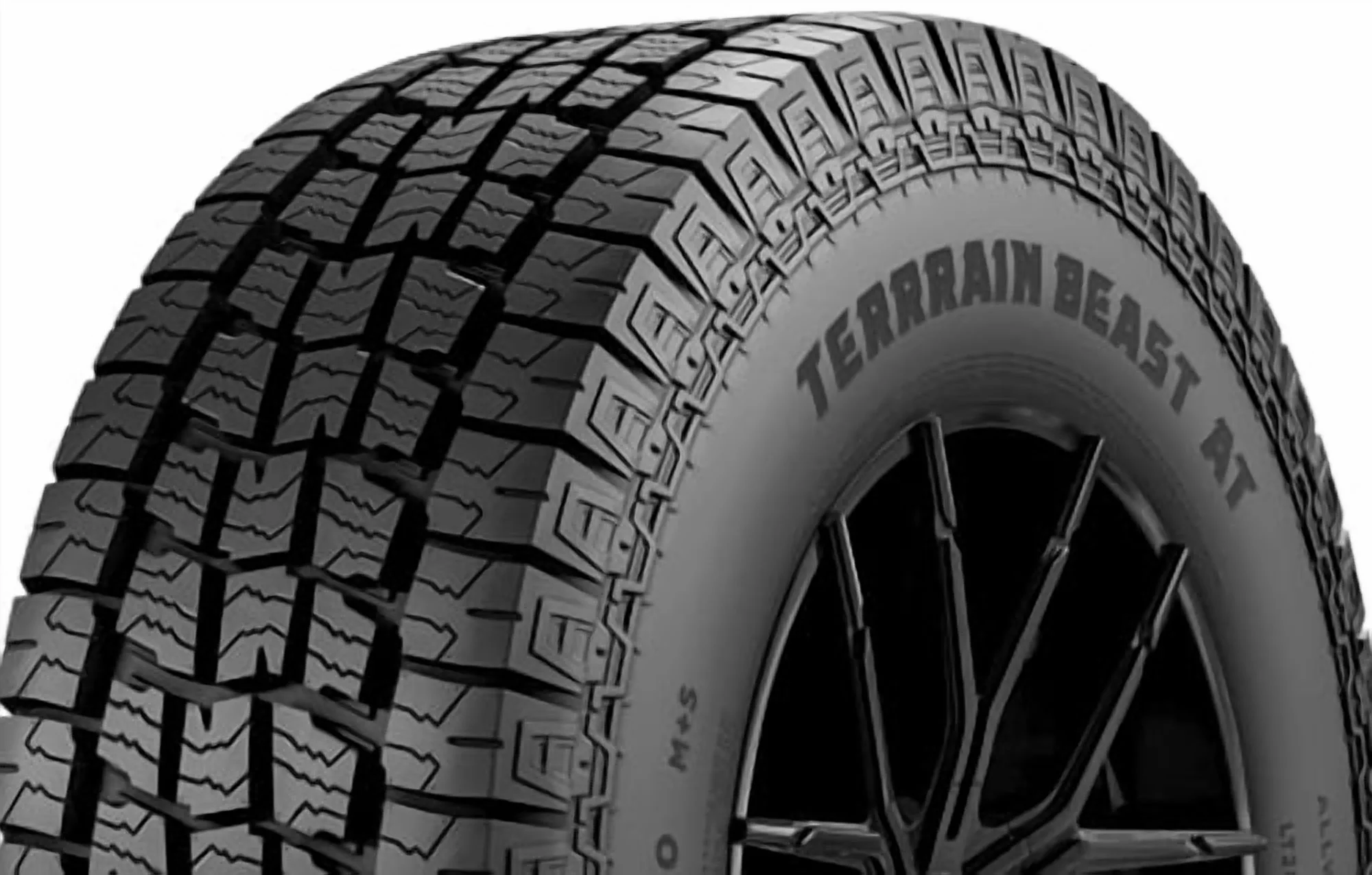 Set of 4 Lexani Terrain Beast AT 275/60R20 119H All-Season All-Terrain Truck SUV Tires LXSTAT2060010 / 275/60/20 / 2756020