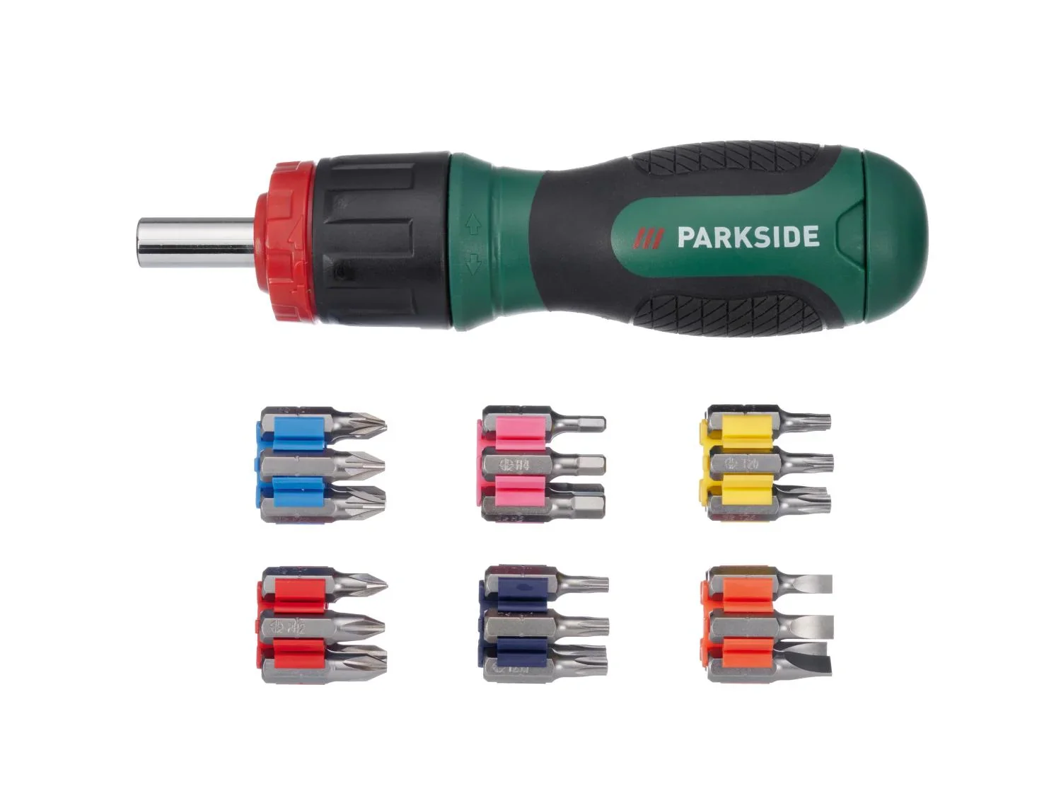 PARKSIDE Set de tournevis  cliquet, 31 pices
