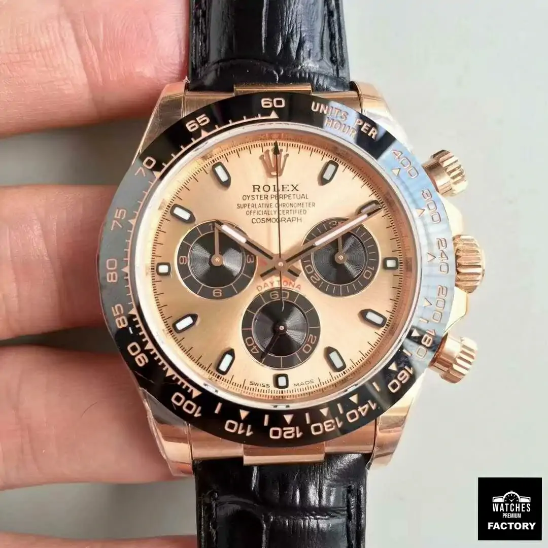 Rolex Daytona Cosmograph 116515LN Noob Factory Champagne Dial