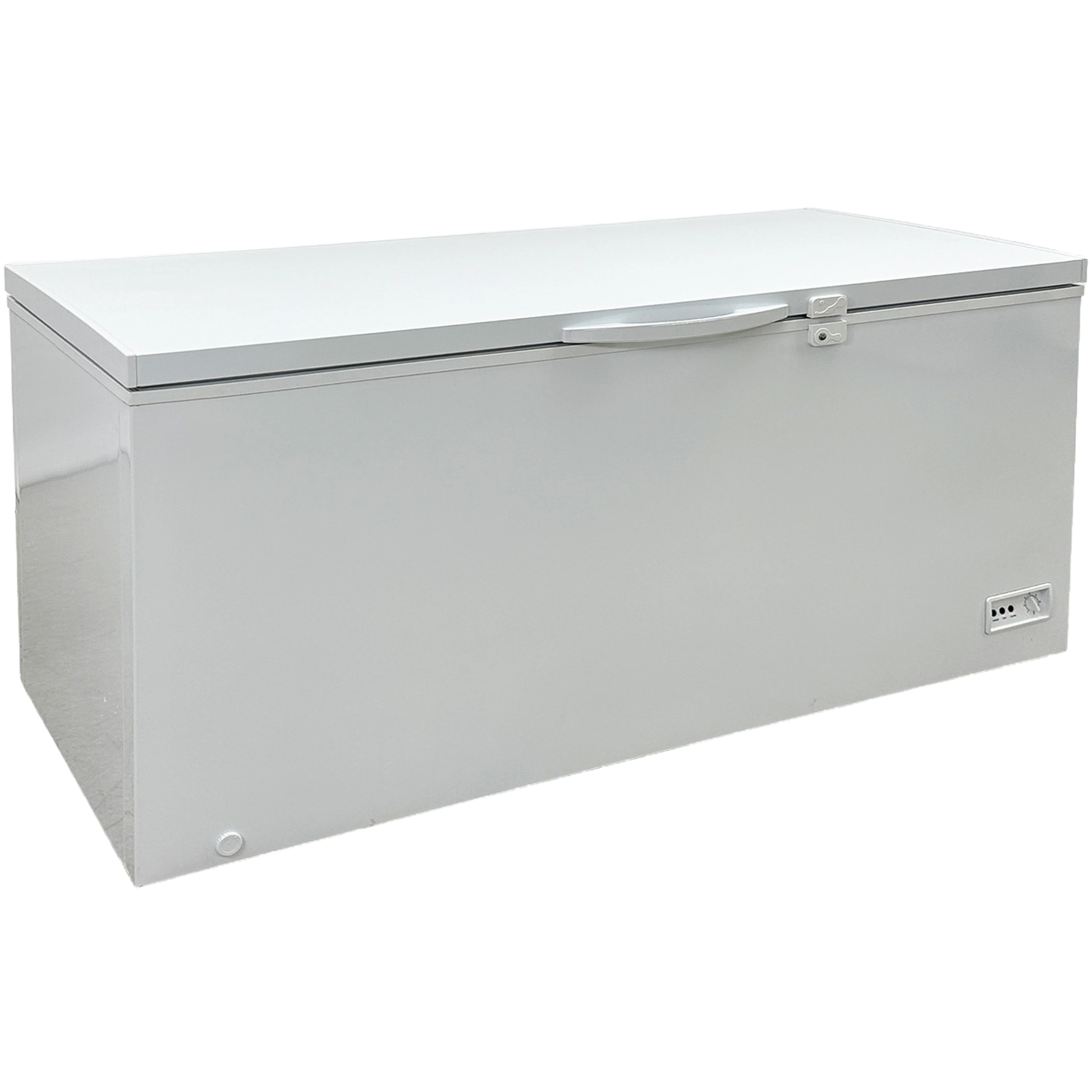 65 in. Solid Door Top Chest Freezer 18 Cu.Ft Commercial Freezer NSF White Single Door - Image 3