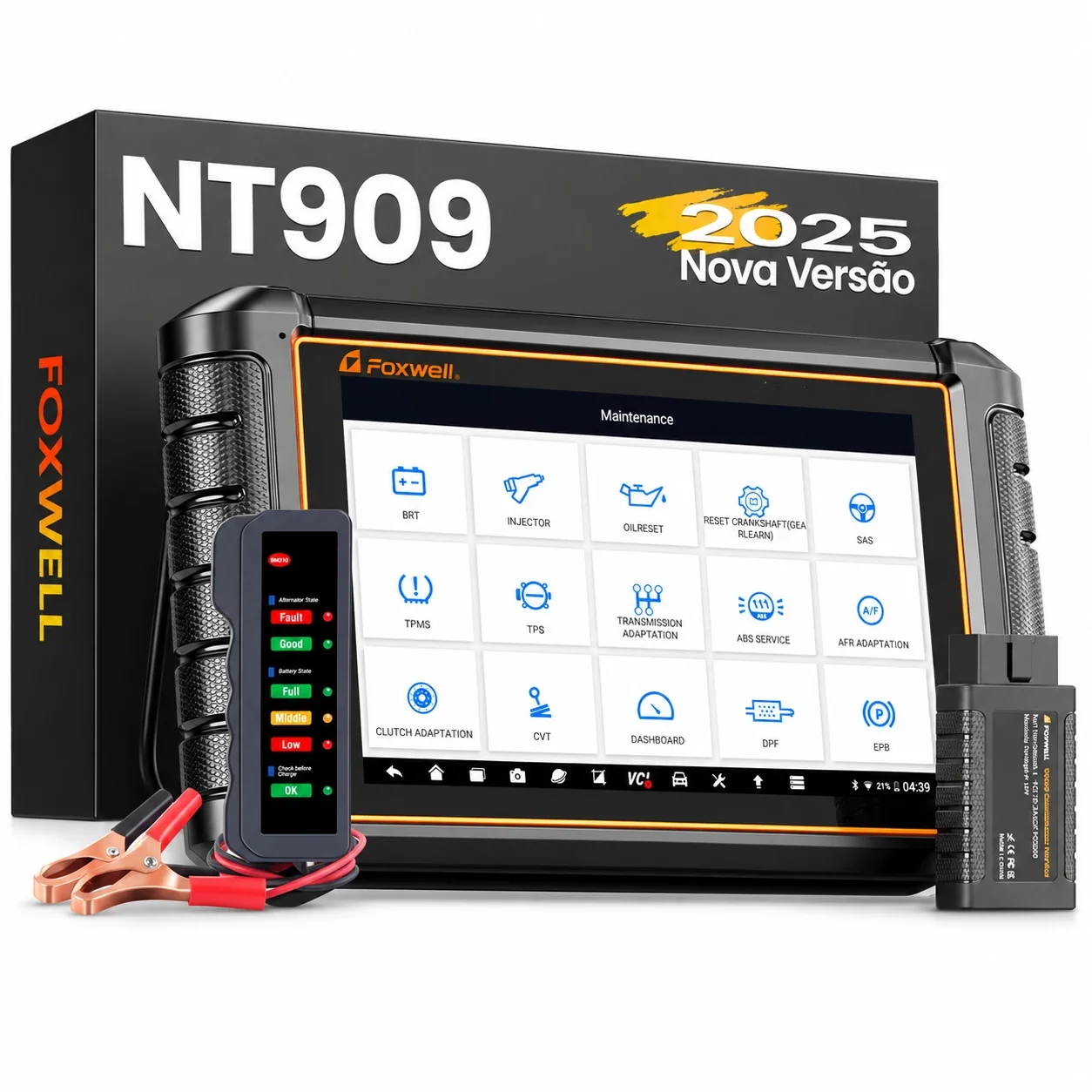 FOXWELL NT909 with BM310 OBD2 Scanner