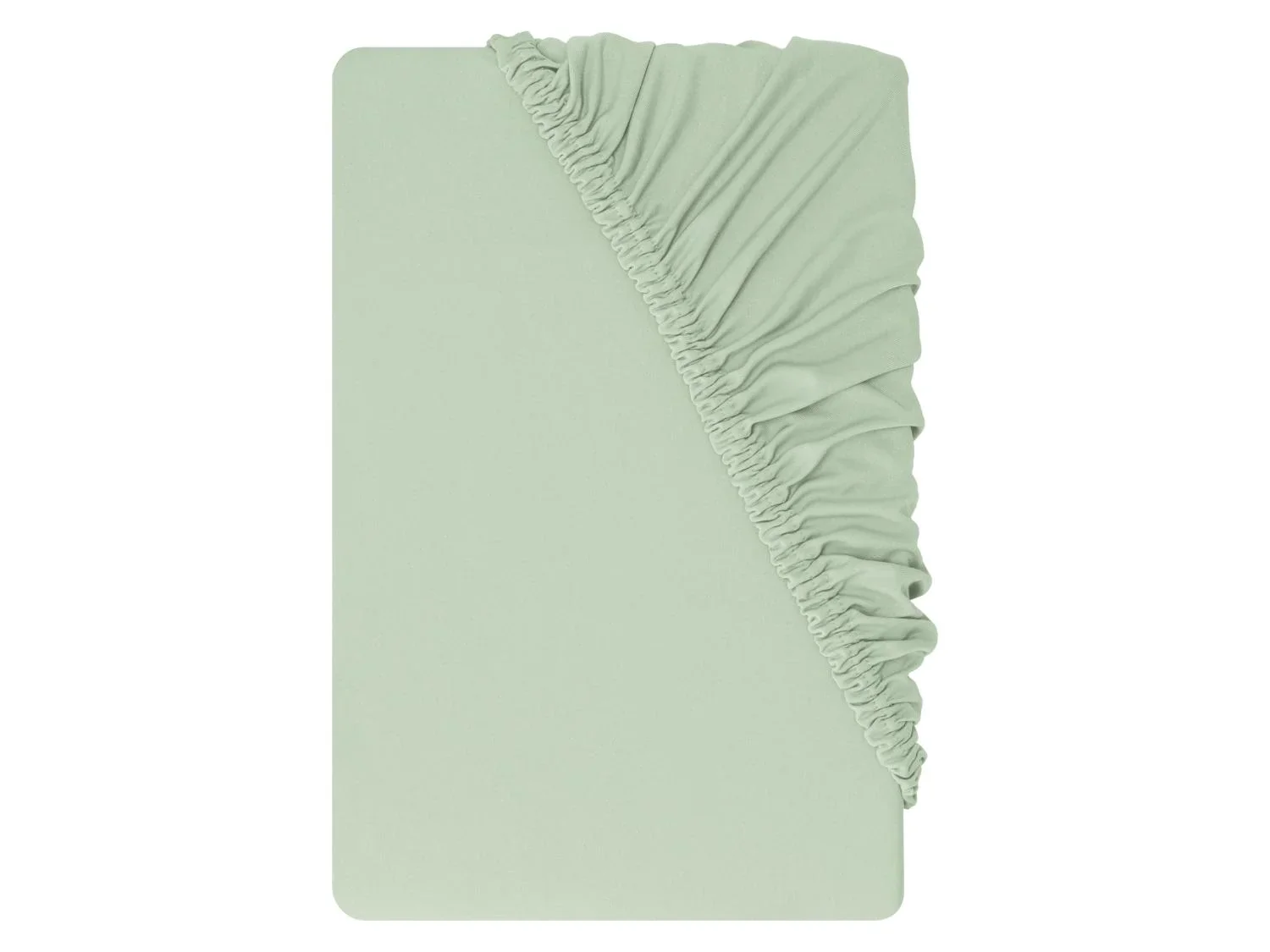 LIVARNO Lot de 2 draps-housses en jersey, 90-100 x 200 cm