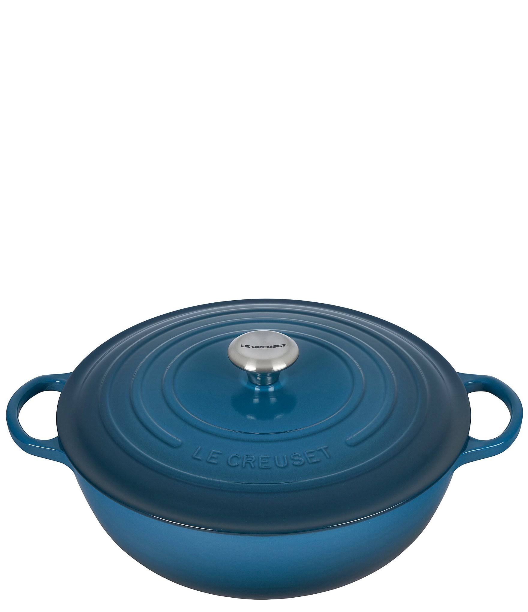 Le Creuset Signature Cast Iron 7.5 qt. Deep Teal Chef's Oven